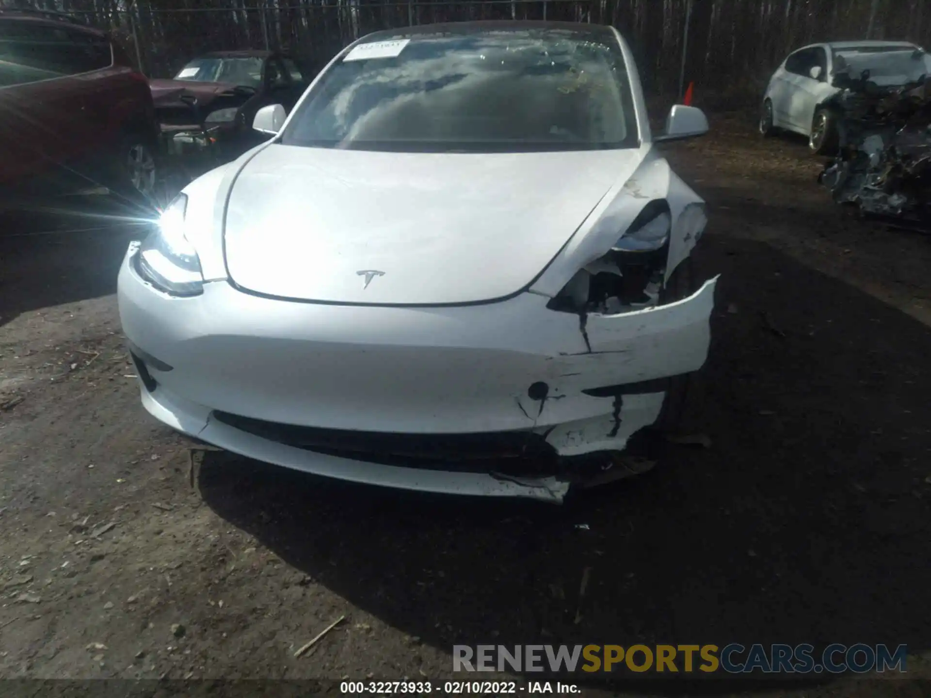 6 Photograph of a damaged car 5YJ3E1EB1KF199711 TESLA MODEL 3 2019