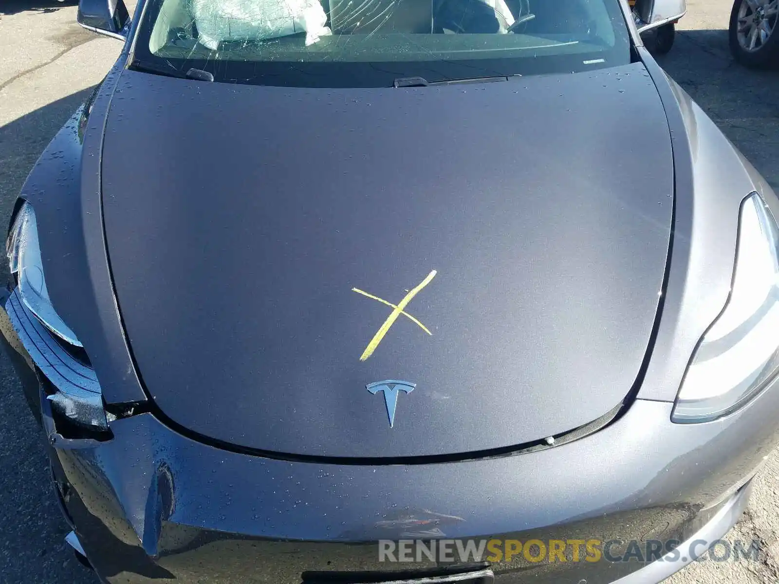 7 Photograph of a damaged car 5YJ3E1EB1KF205734 TESLA MODEL 3 2019