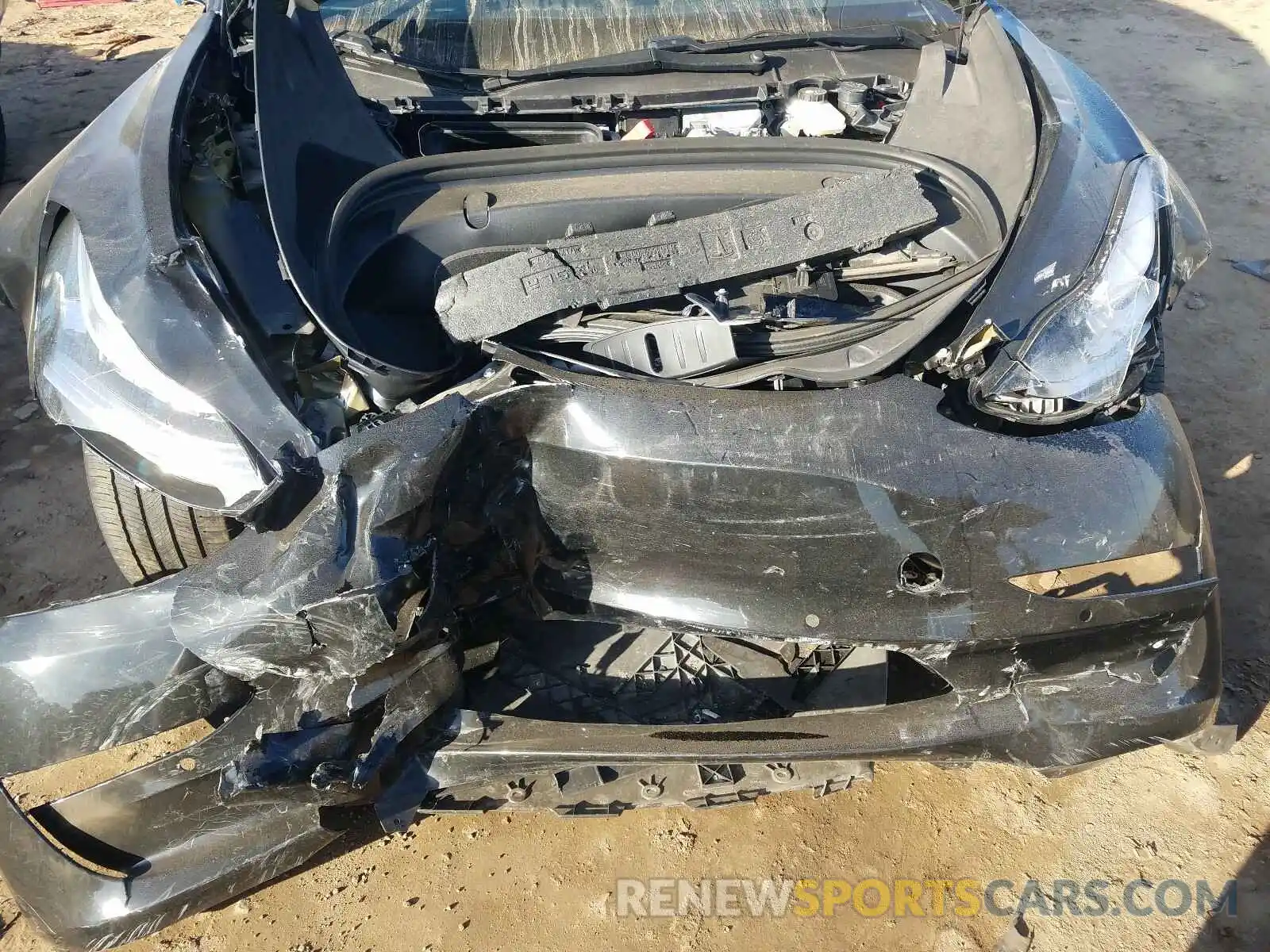 9 Photograph of a damaged car 5YJ3E1EB1KF208813 TESLA MODEL 3 2019