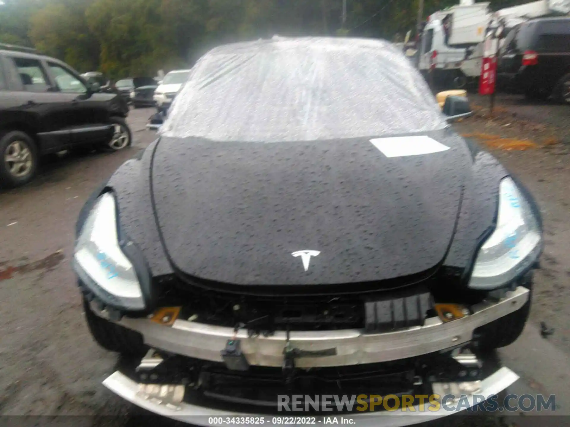 10 Photograph of a damaged car 5YJ3E1EB1KF208889 TESLA MODEL 3 2019