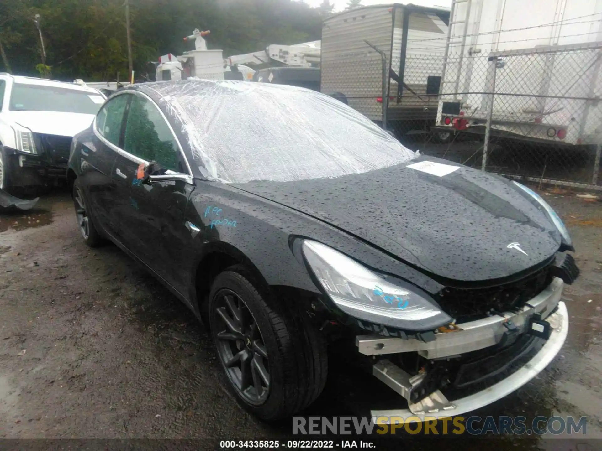 6 Photograph of a damaged car 5YJ3E1EB1KF208889 TESLA MODEL 3 2019