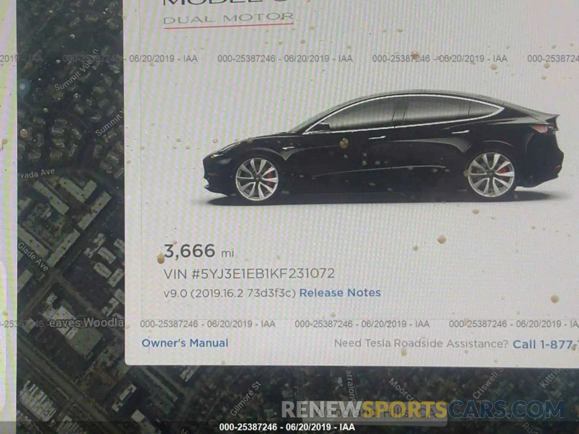 7 Photograph of a damaged car 5YJ3E1EB1KF231072 TESLA MODEL 3 2019