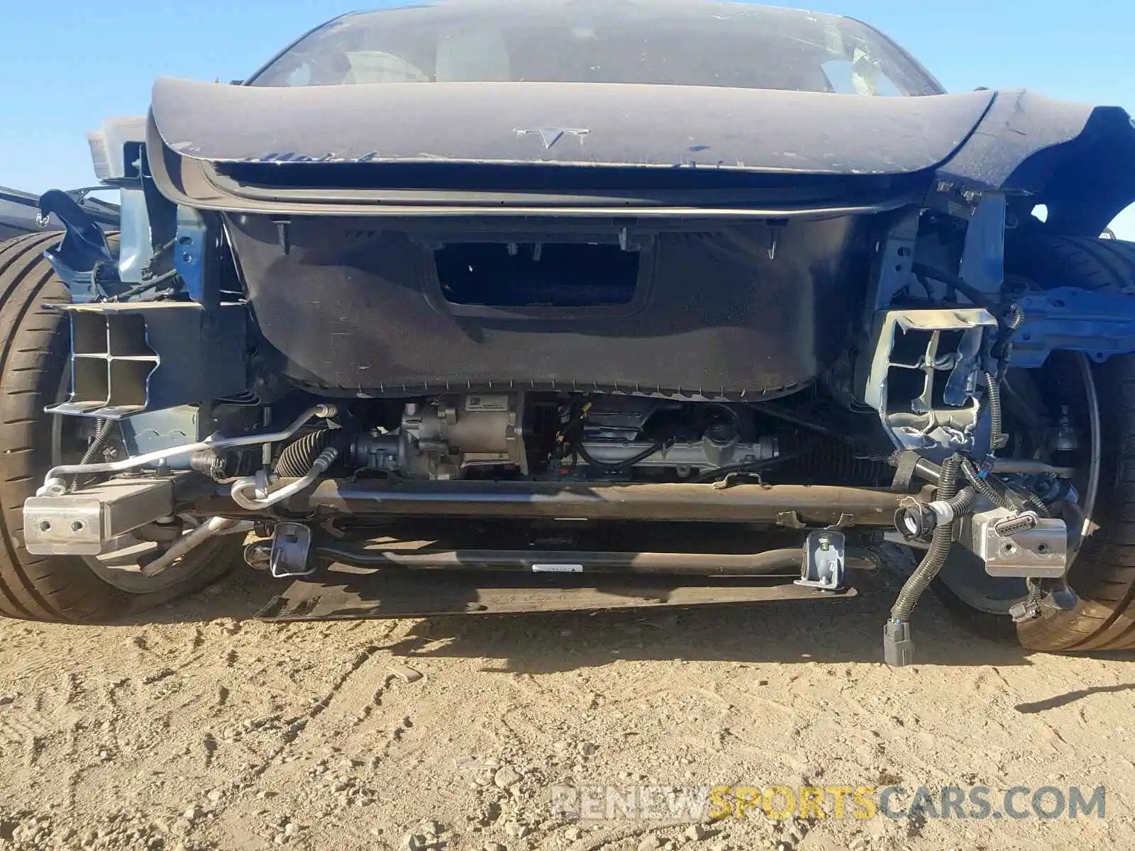 9 Photograph of a damaged car 5YJ3E1EB1KF231671 TESLA MODEL 3 2019