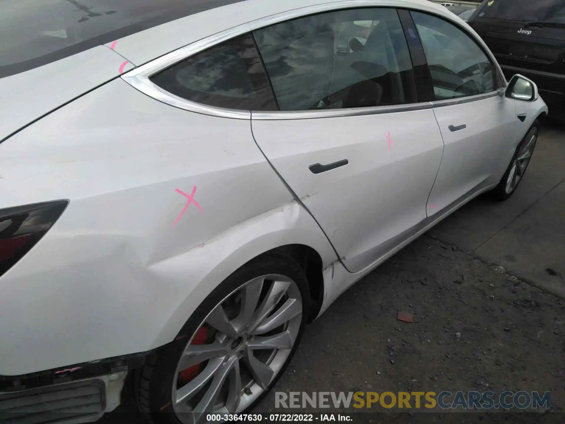 6 Photograph of a damaged car 5YJ3E1EB1KF231766 TESLA MODEL 3 2019