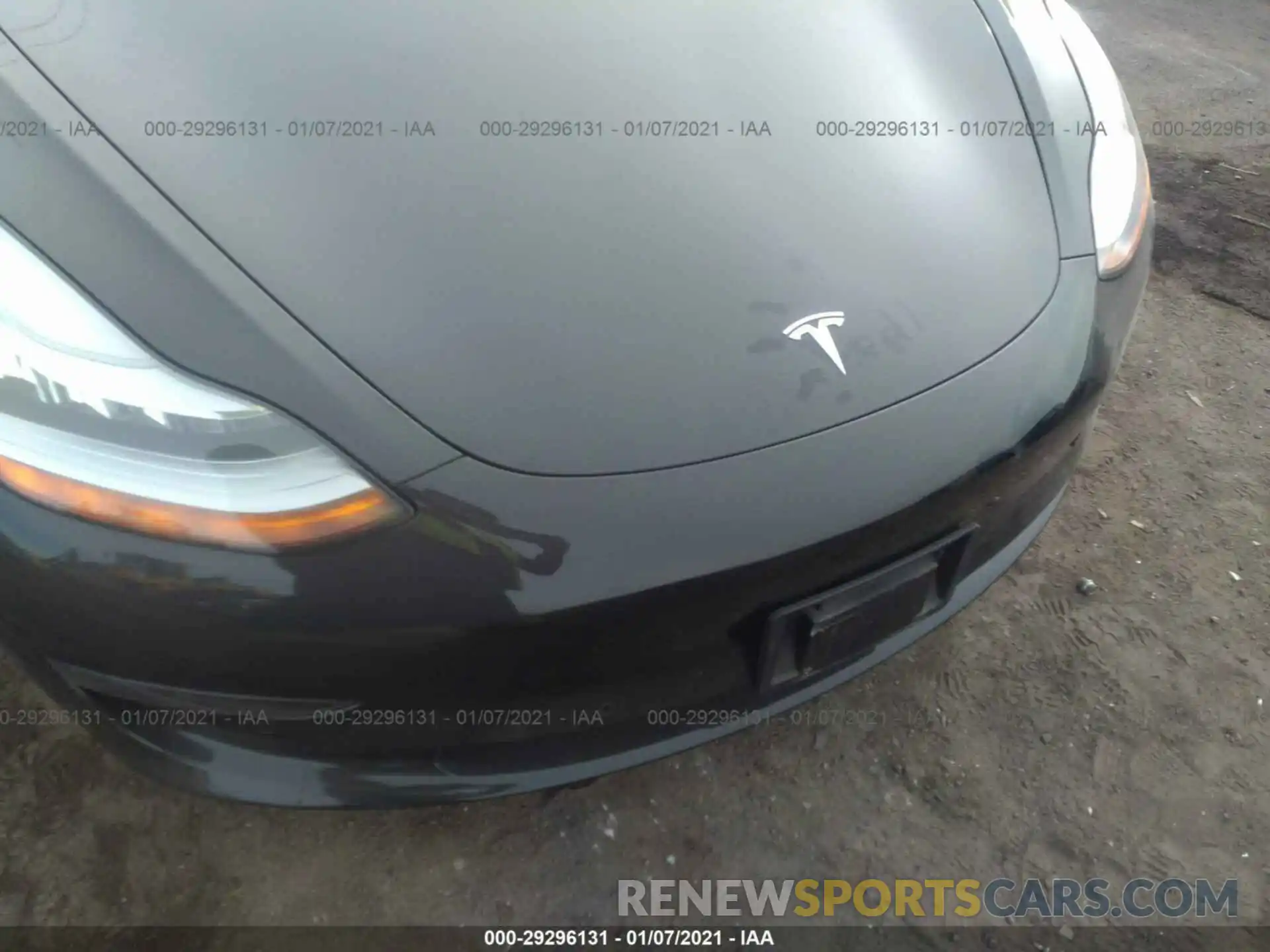 10 Photograph of a damaged car 5YJ3E1EB1KF364575 TESLA MODEL 3 2019