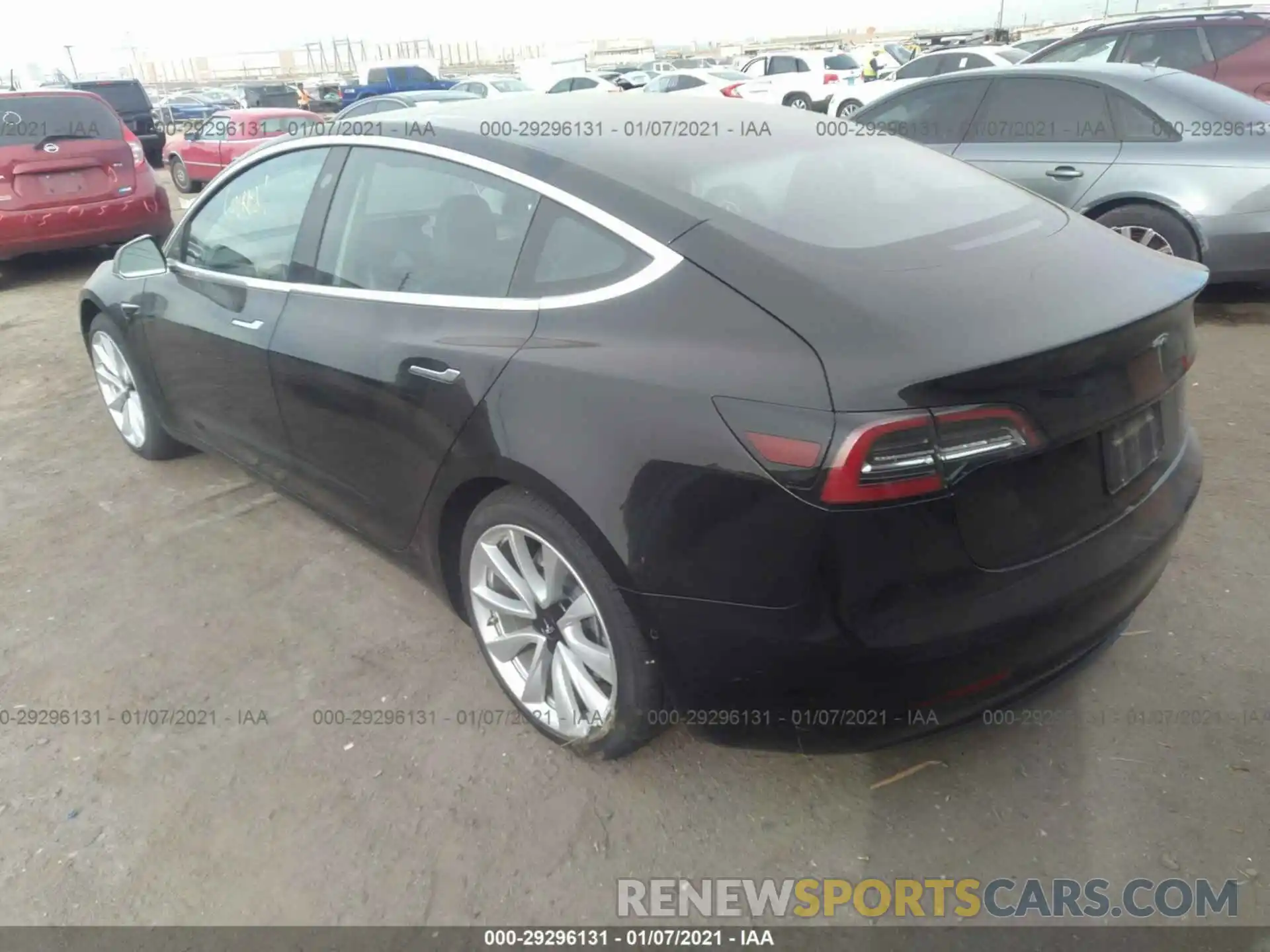 3 Фотография поврежденного автомобиля 5YJ3E1EB1KF364575 TESLA MODEL 3 2019