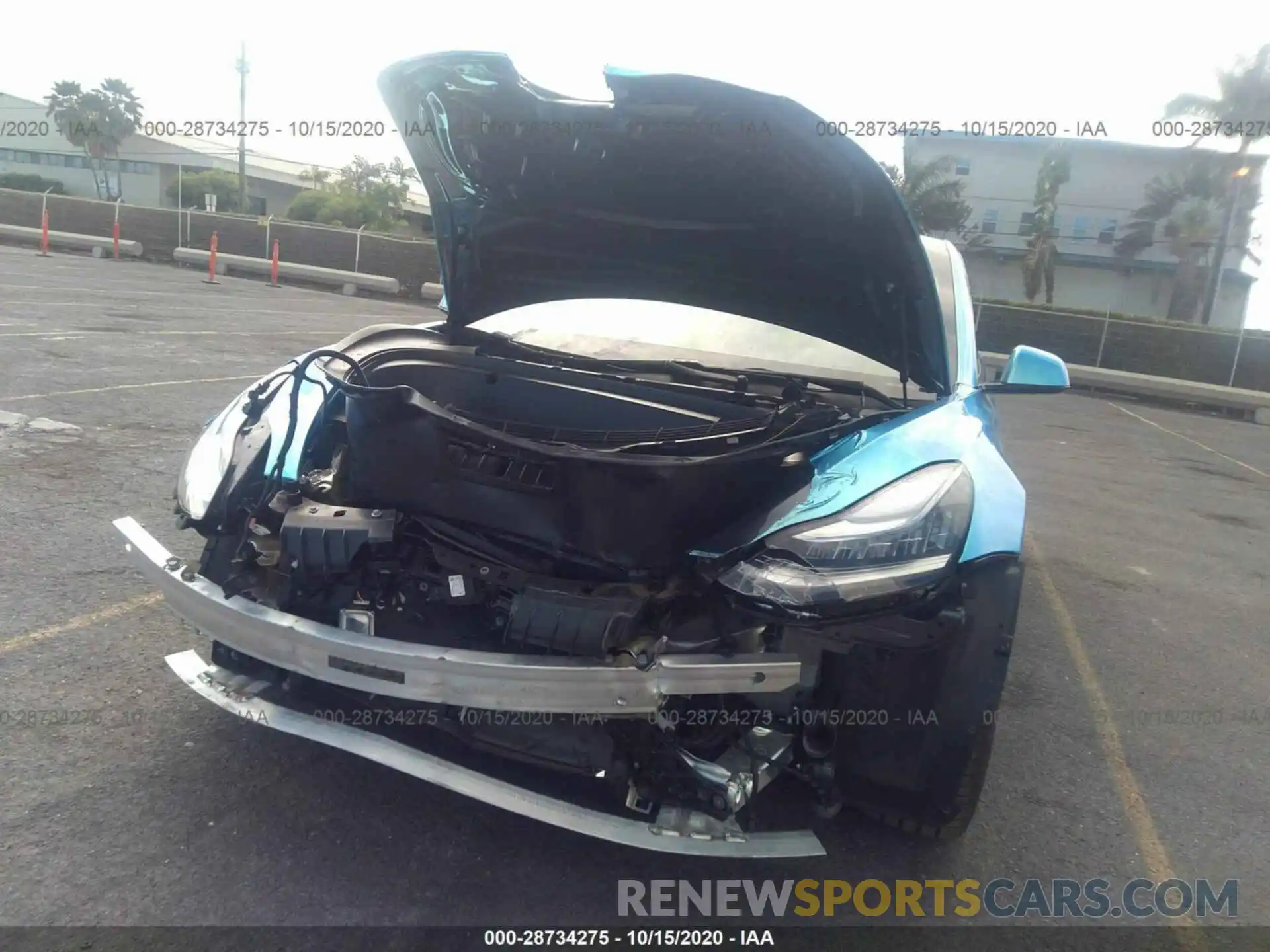 6 Photograph of a damaged car 5YJ3E1EB1KF386575 TESLA MODEL 3 2019