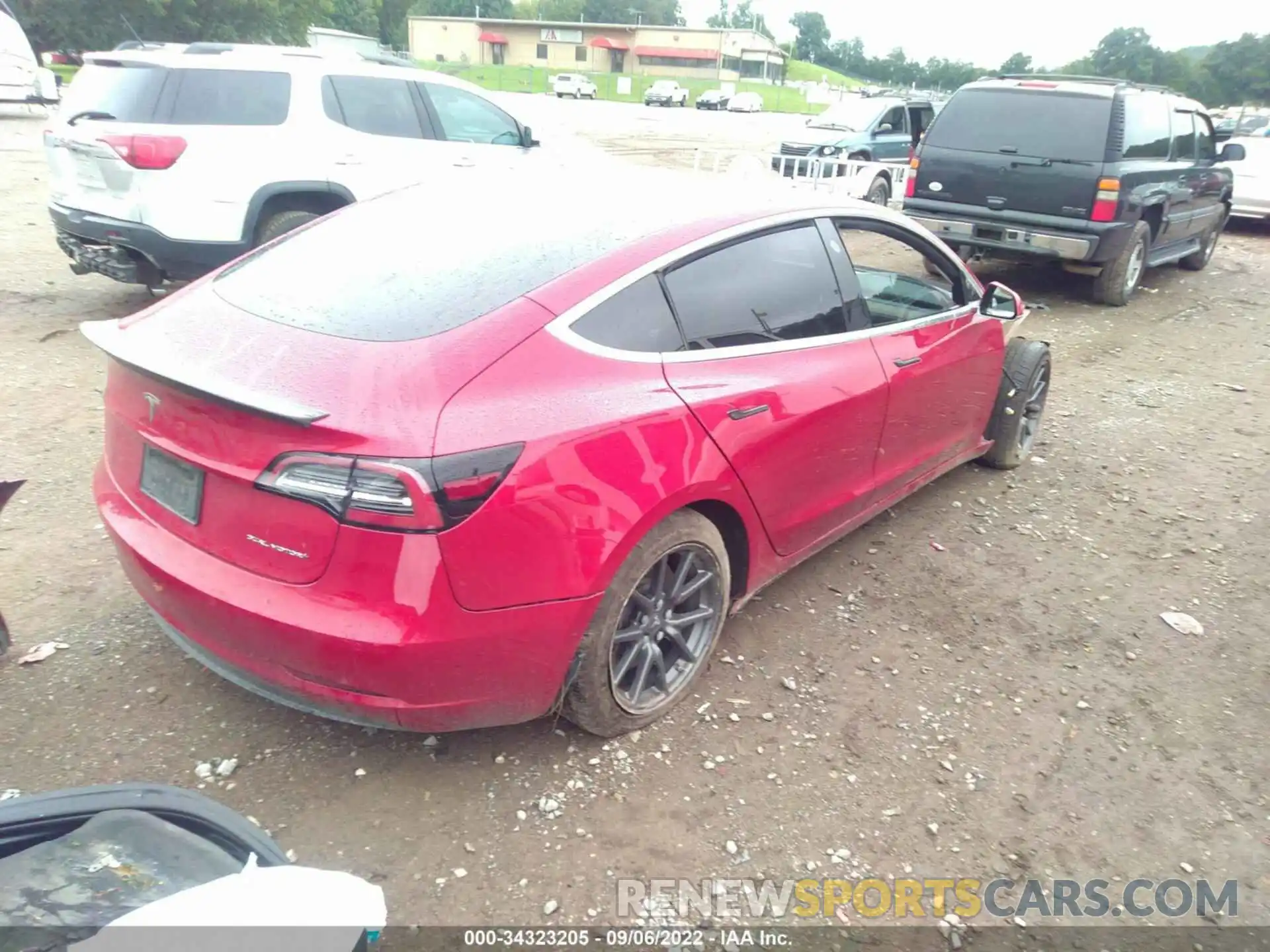 4 Photograph of a damaged car 5YJ3E1EB1KF387161 TESLA MODEL 3 2019