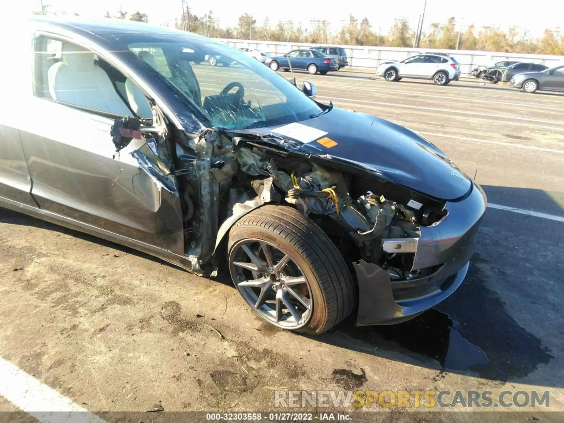 6 Photograph of a damaged car 5YJ3E1EB1KF390755 TESLA MODEL 3 2019