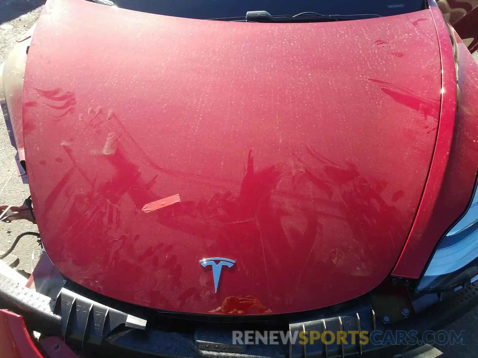 7 Photograph of a damaged car 5YJ3E1EB1KF391887 TESLA MODEL 3 2019