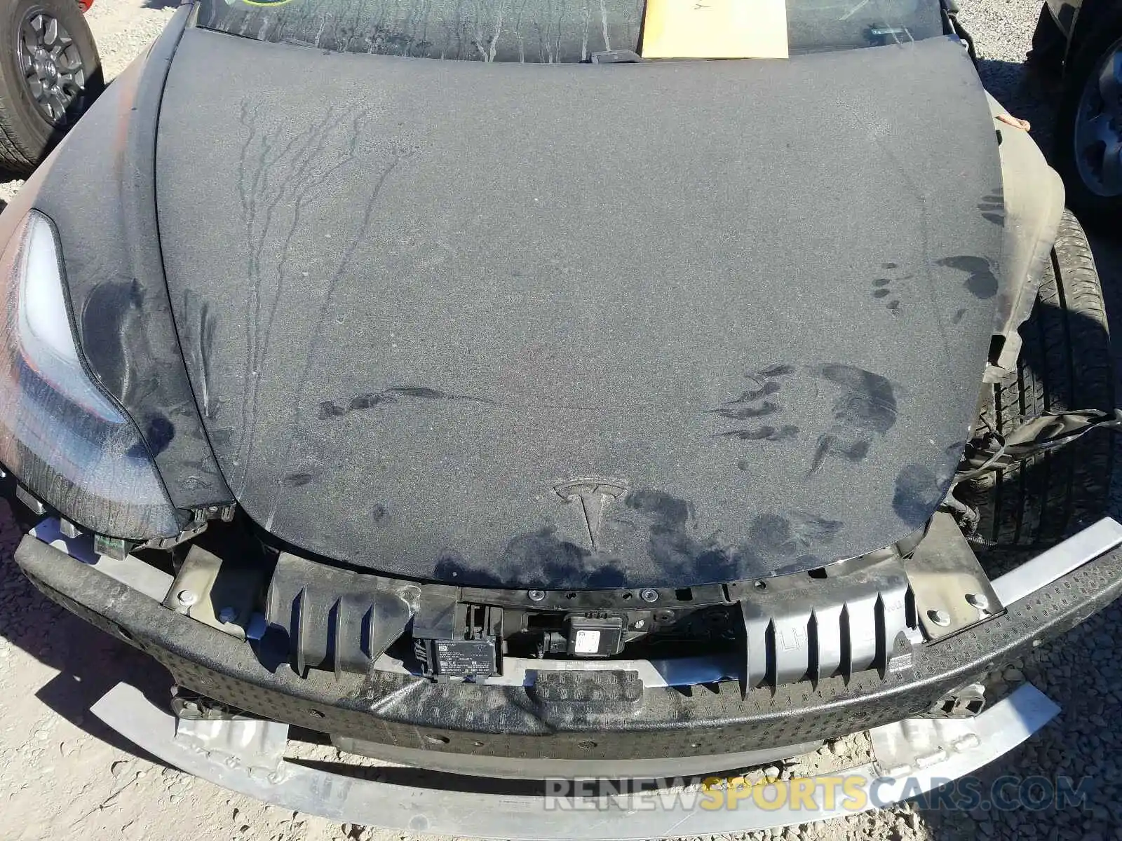 7 Photograph of a damaged car 5YJ3E1EB1KF418425 TESLA MODEL 3 2019