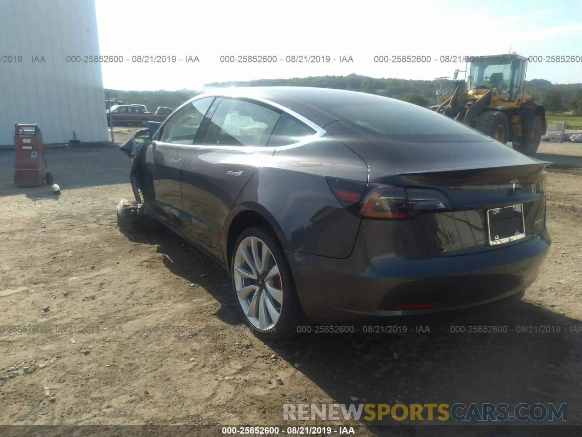 3 Фотография поврежденного автомобиля 5YJ3E1EB1KF419834 TESLA MODEL 3 2019