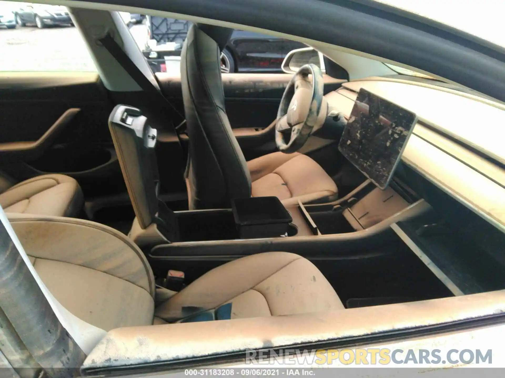 5 Photograph of a damaged car 5YJ3E1EB1KF433314 TESLA MODEL 3 2019