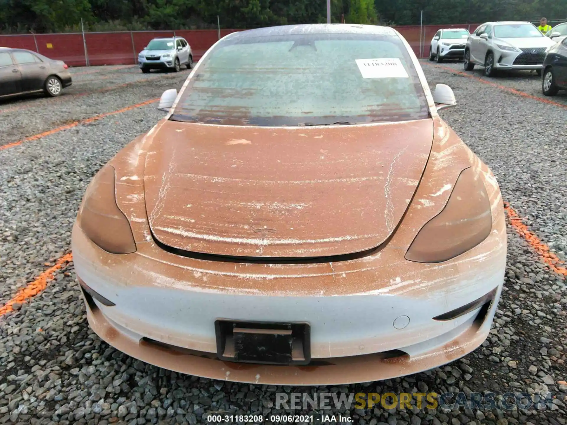 6 Photograph of a damaged car 5YJ3E1EB1KF433314 TESLA MODEL 3 2019