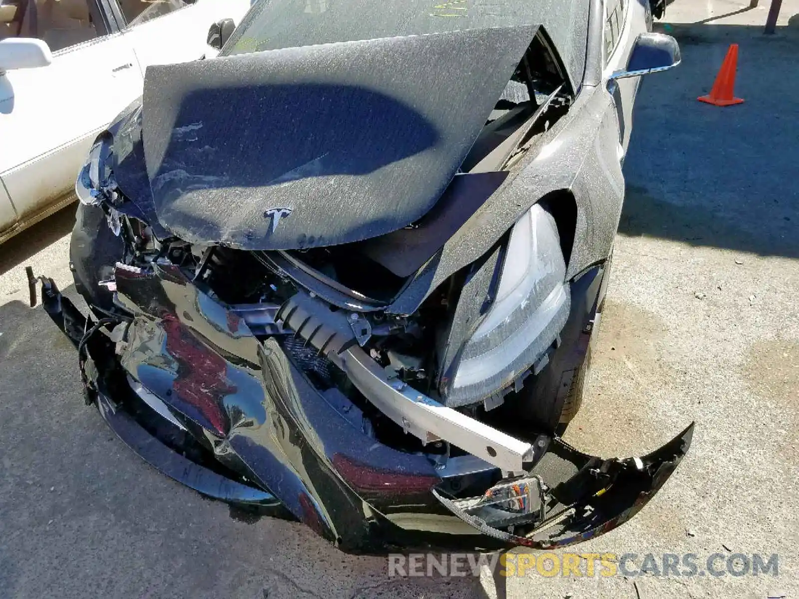 7 Photograph of a damaged car 5YJ3E1EB1KF451375 TESLA MODEL 3 2019