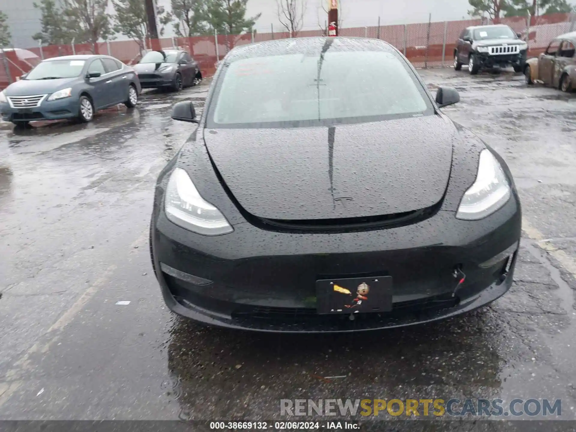 12 Photograph of a damaged car 5YJ3E1EB1KF476972 TESLA MODEL 3 2019