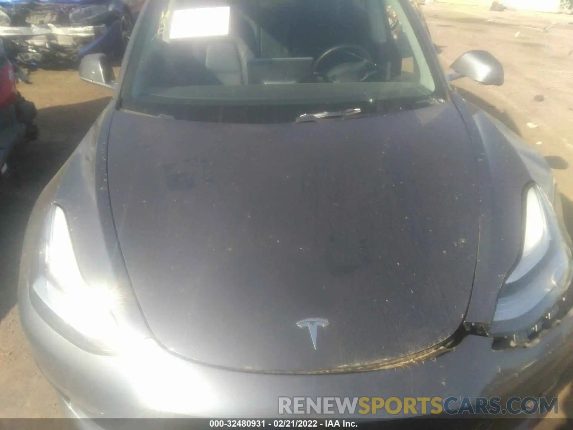 10 Photograph of a damaged car 5YJ3E1EB1KF481279 TESLA MODEL 3 2019