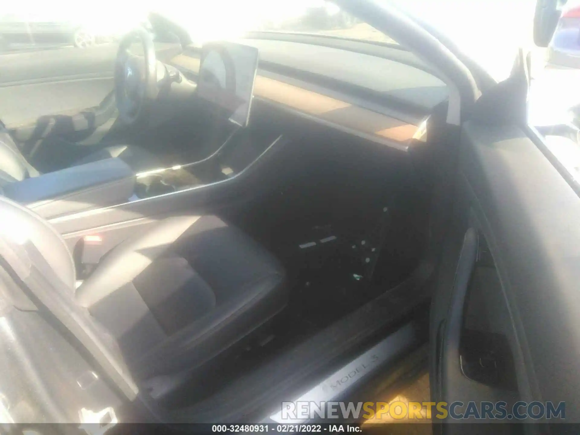 5 Photograph of a damaged car 5YJ3E1EB1KF481279 TESLA MODEL 3 2019