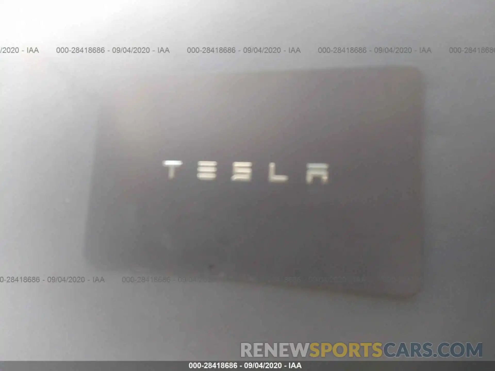 11 Photograph of a damaged car 5YJ3E1EB1KF494548 TESLA MODEL 3 2019