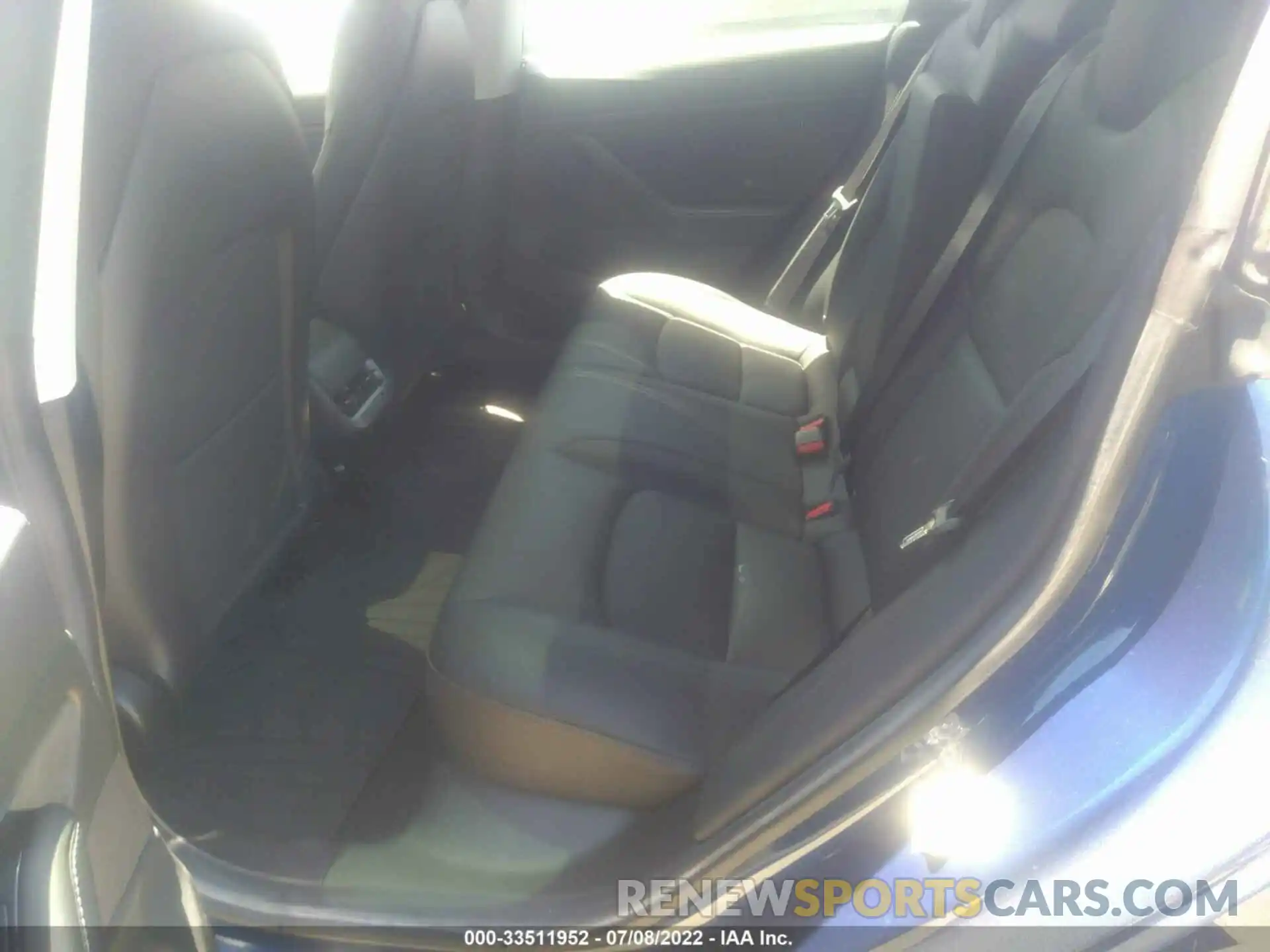 8 Photograph of a damaged car 5YJ3E1EB1KF497269 TESLA MODEL 3 2019