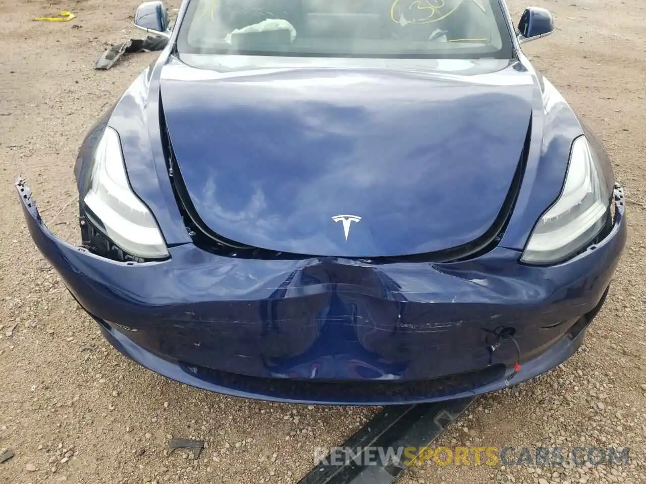 9 Фотография поврежденного автомобиля 5YJ3E1EB1KF497840 TESLA MODEL 3 2019