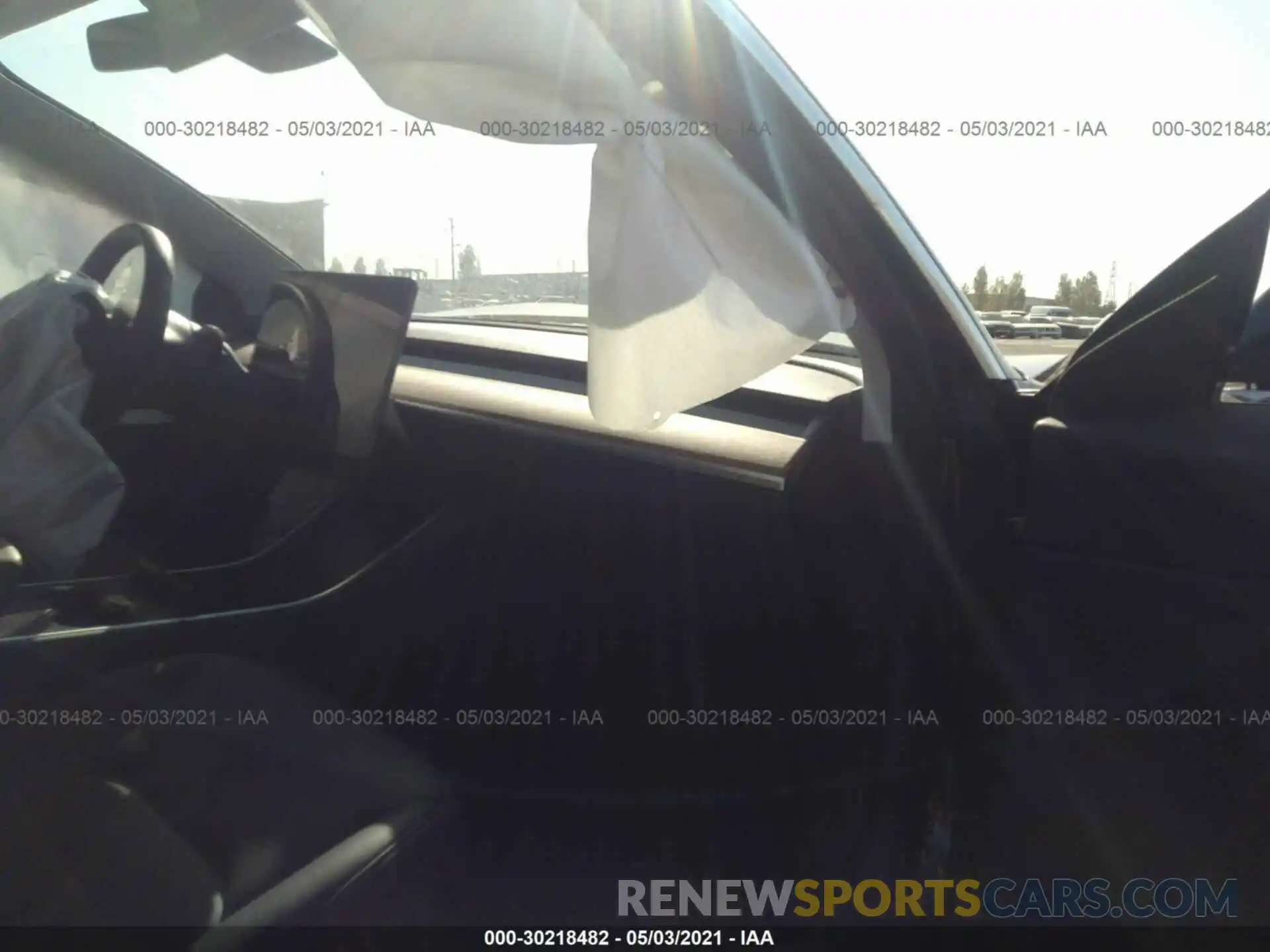 5 Photograph of a damaged car 5YJ3E1EB1KF535180 TESLA MODEL 3 2019