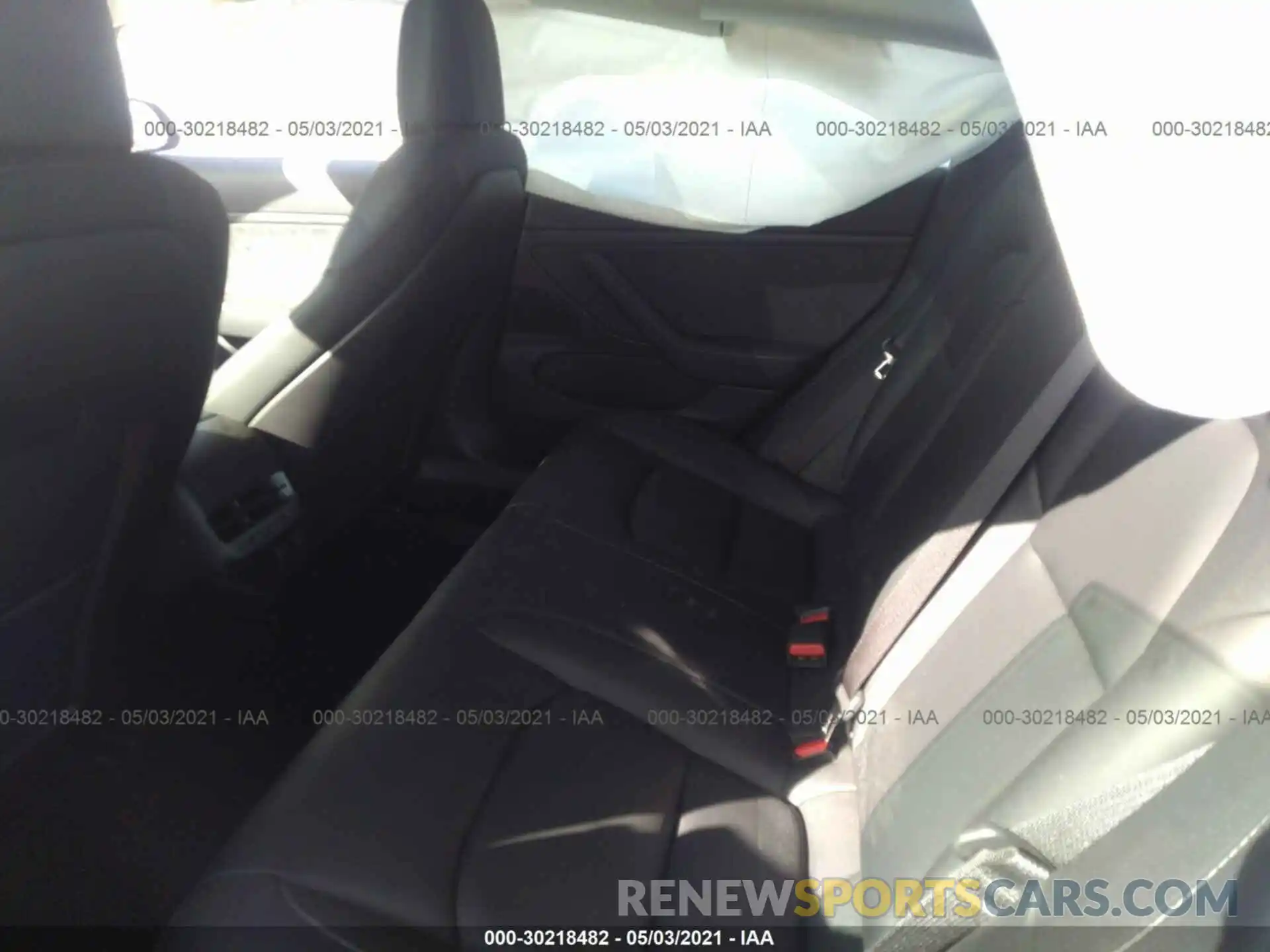 8 Photograph of a damaged car 5YJ3E1EB1KF535180 TESLA MODEL 3 2019