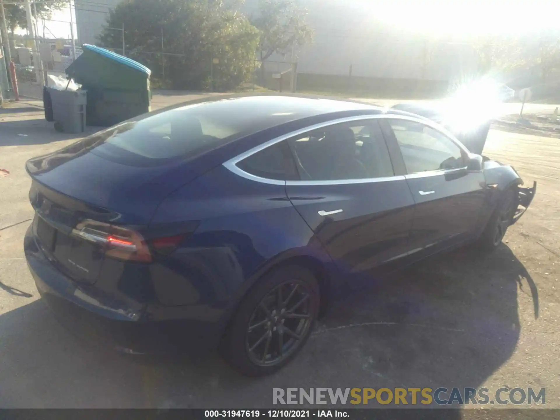 4 Photograph of a damaged car 5YJ3E1EB2KF191410 TESLA MODEL 3 2019