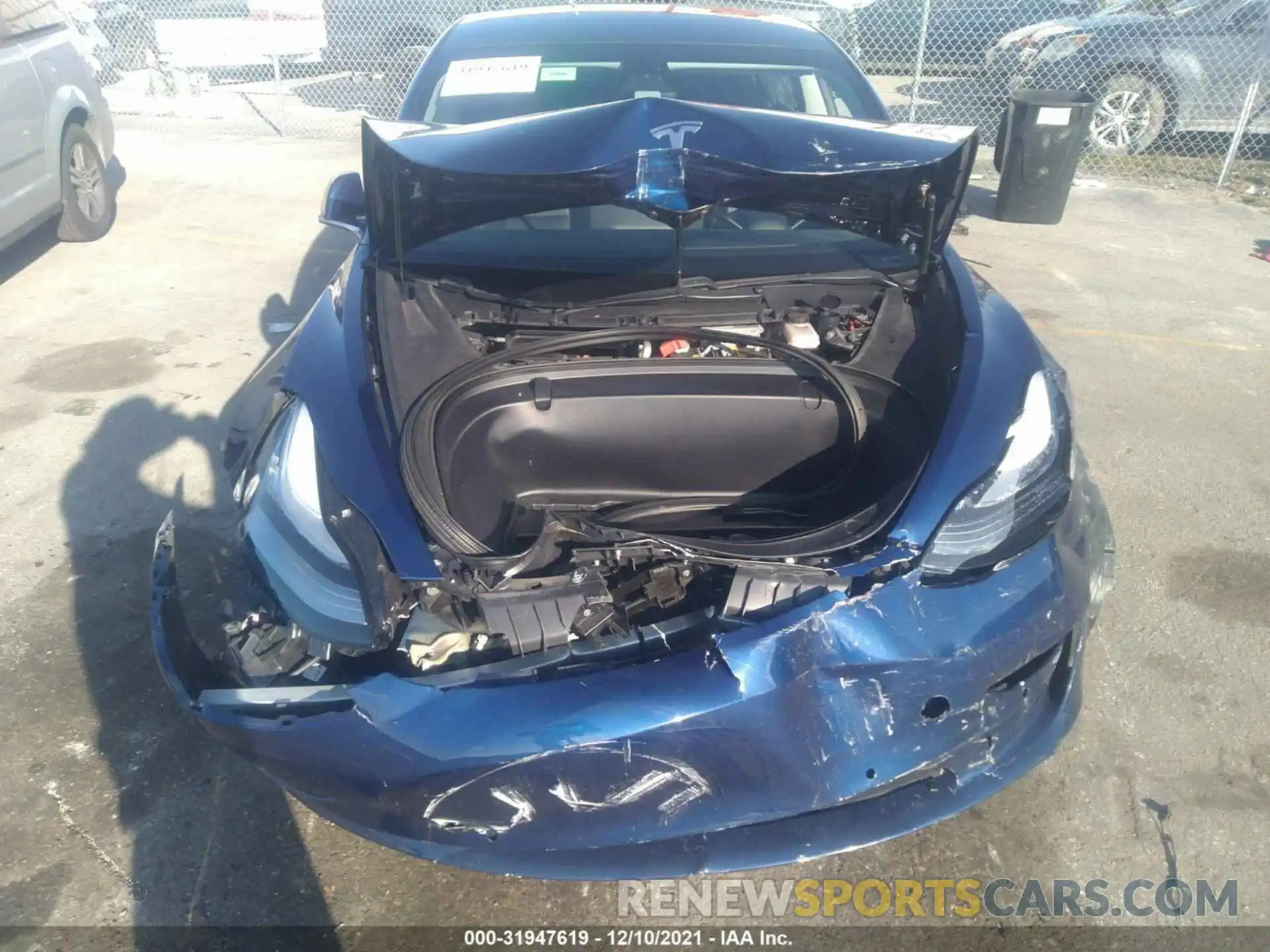 6 Photograph of a damaged car 5YJ3E1EB2KF191410 TESLA MODEL 3 2019