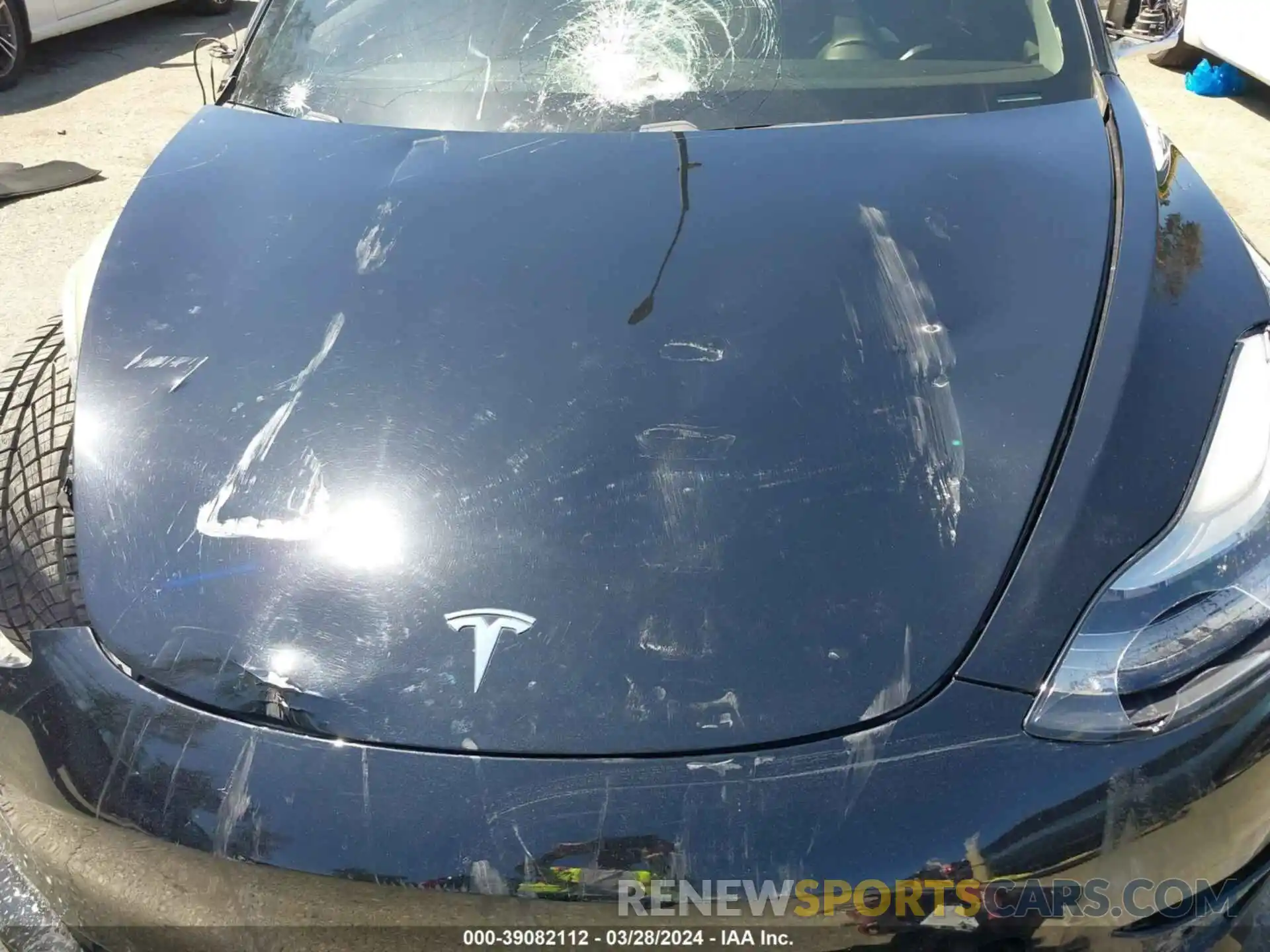 10 Photograph of a damaged car 5YJ3E1EB2KF198941 TESLA MODEL 3 2019