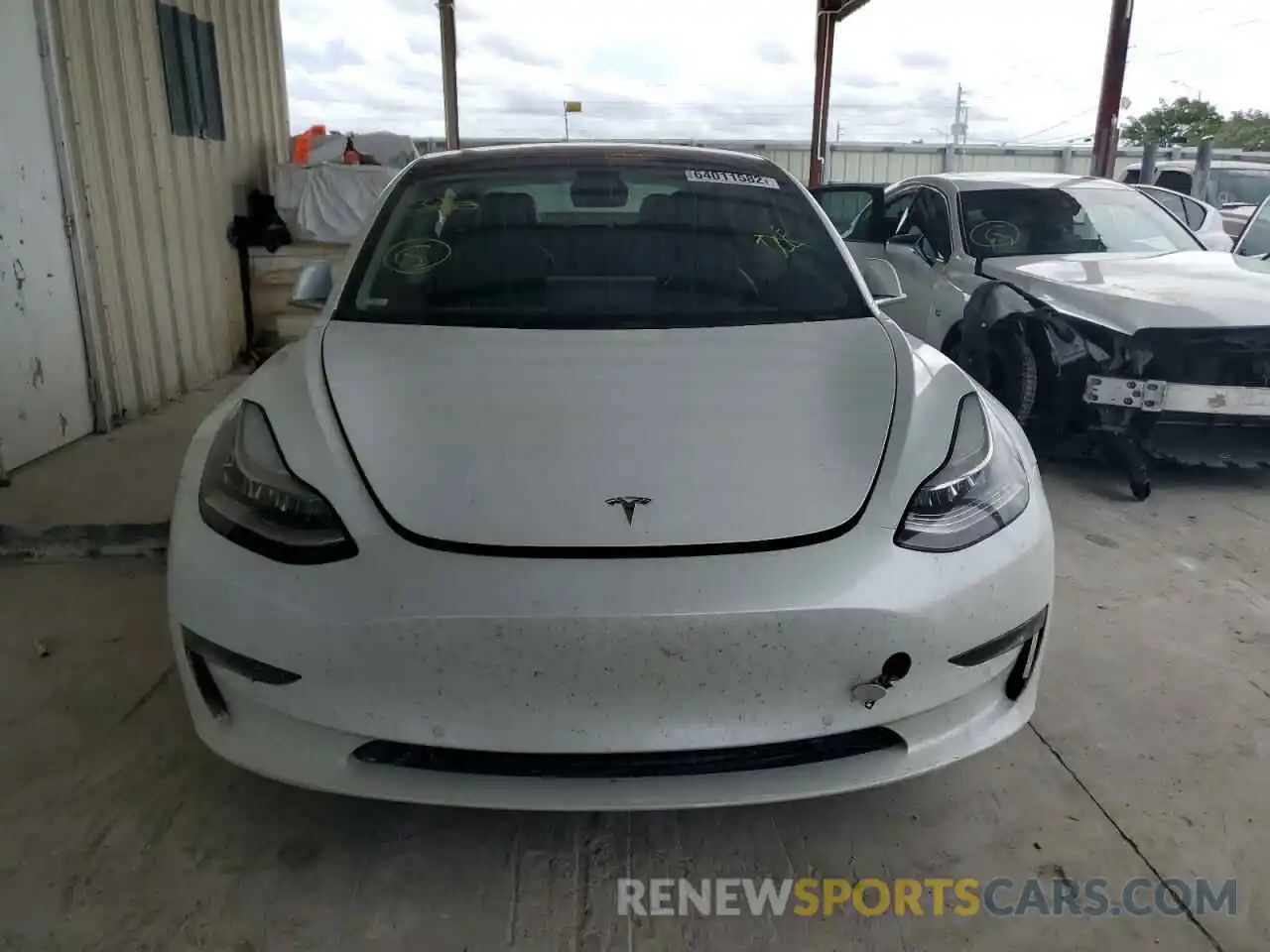 9 Photograph of a damaged car 5YJ3E1EB2KF199751 TESLA MODEL 3 2019