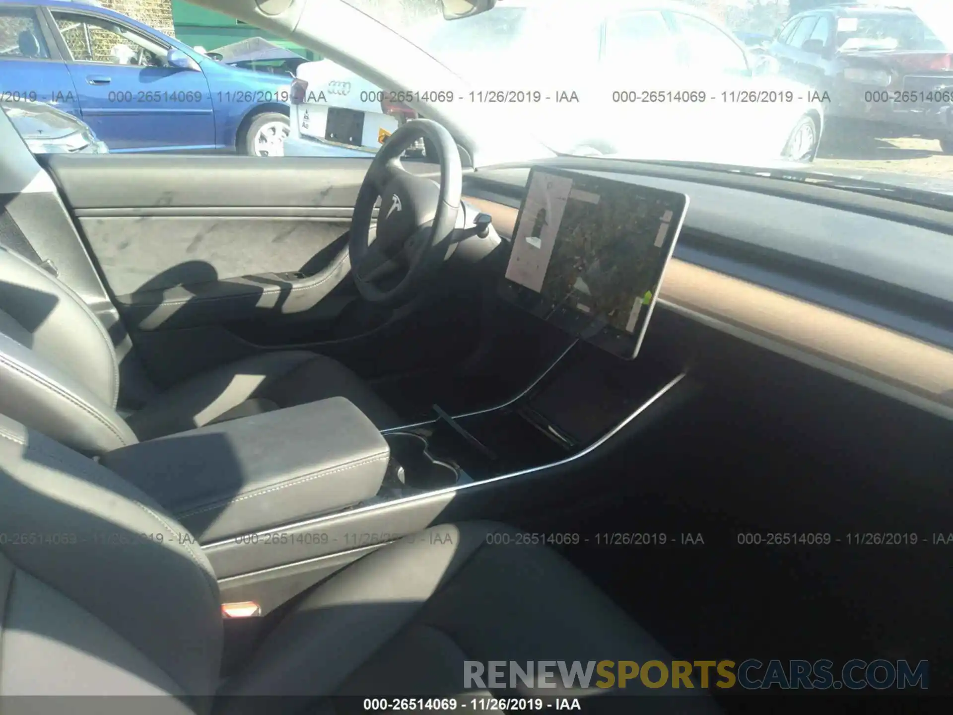 5 Photograph of a damaged car 5YJ3E1EB2KF205404 TESLA MODEL 3 2019