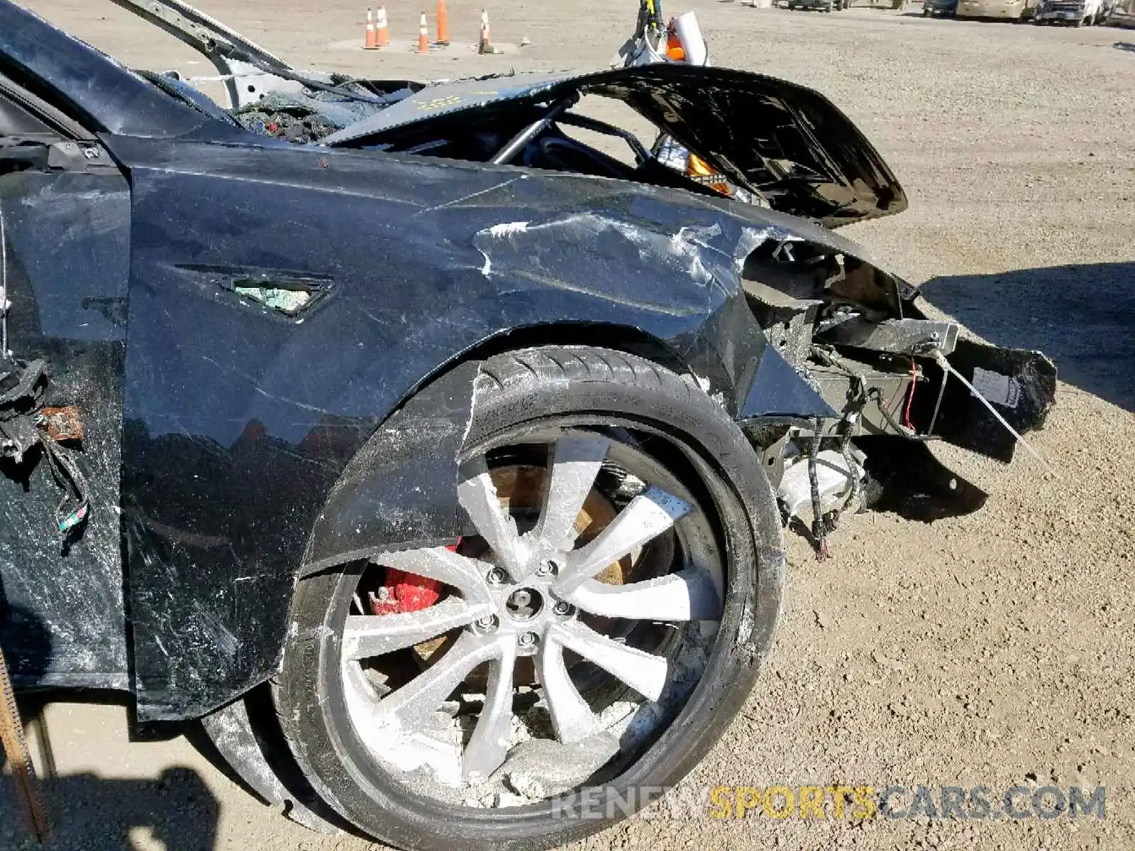 10 Photograph of a damaged car 5YJ3E1EB2KF214071 TESLA MODEL 3 2019