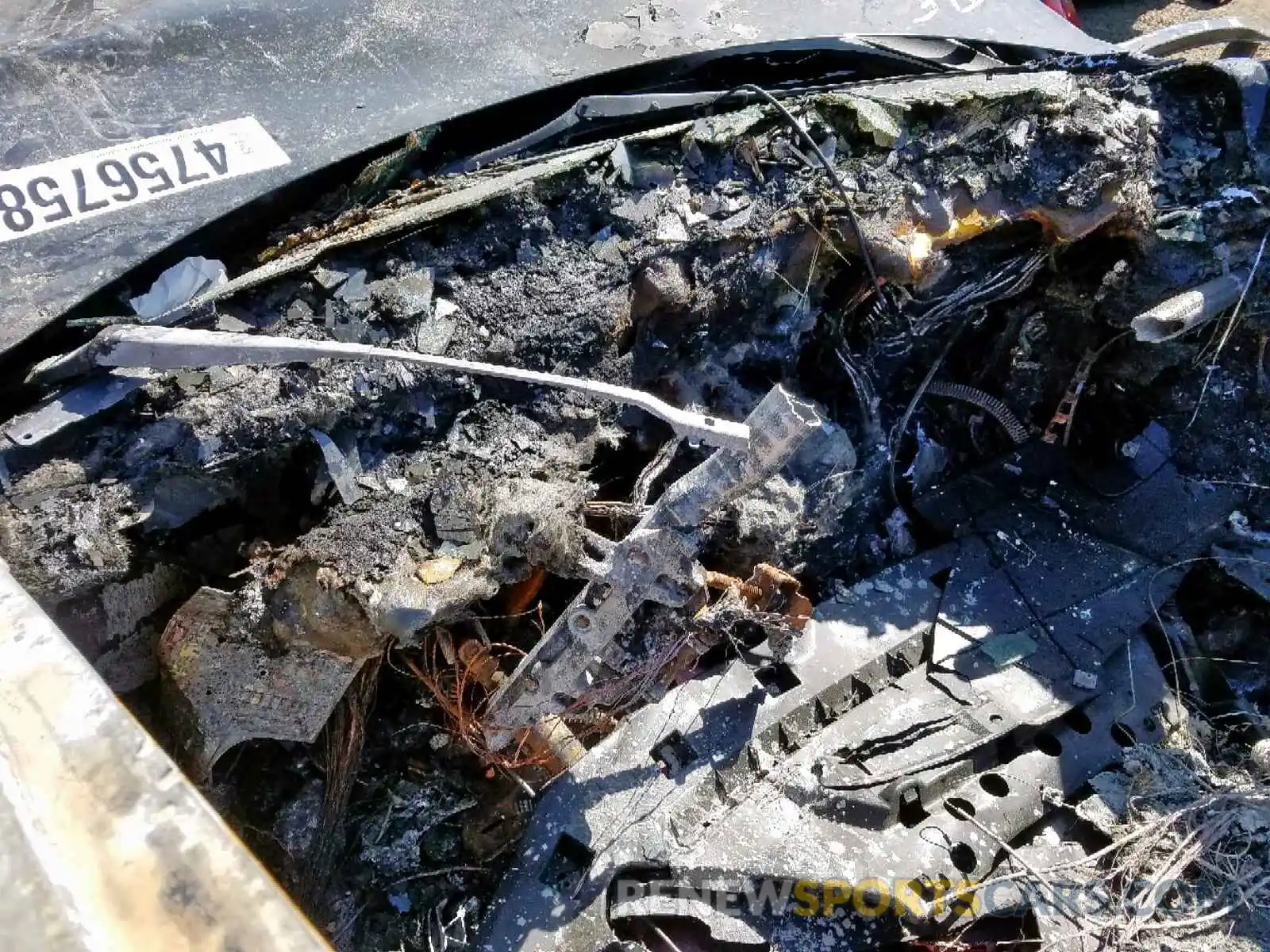 8 Photograph of a damaged car 5YJ3E1EB2KF214071 TESLA MODEL 3 2019