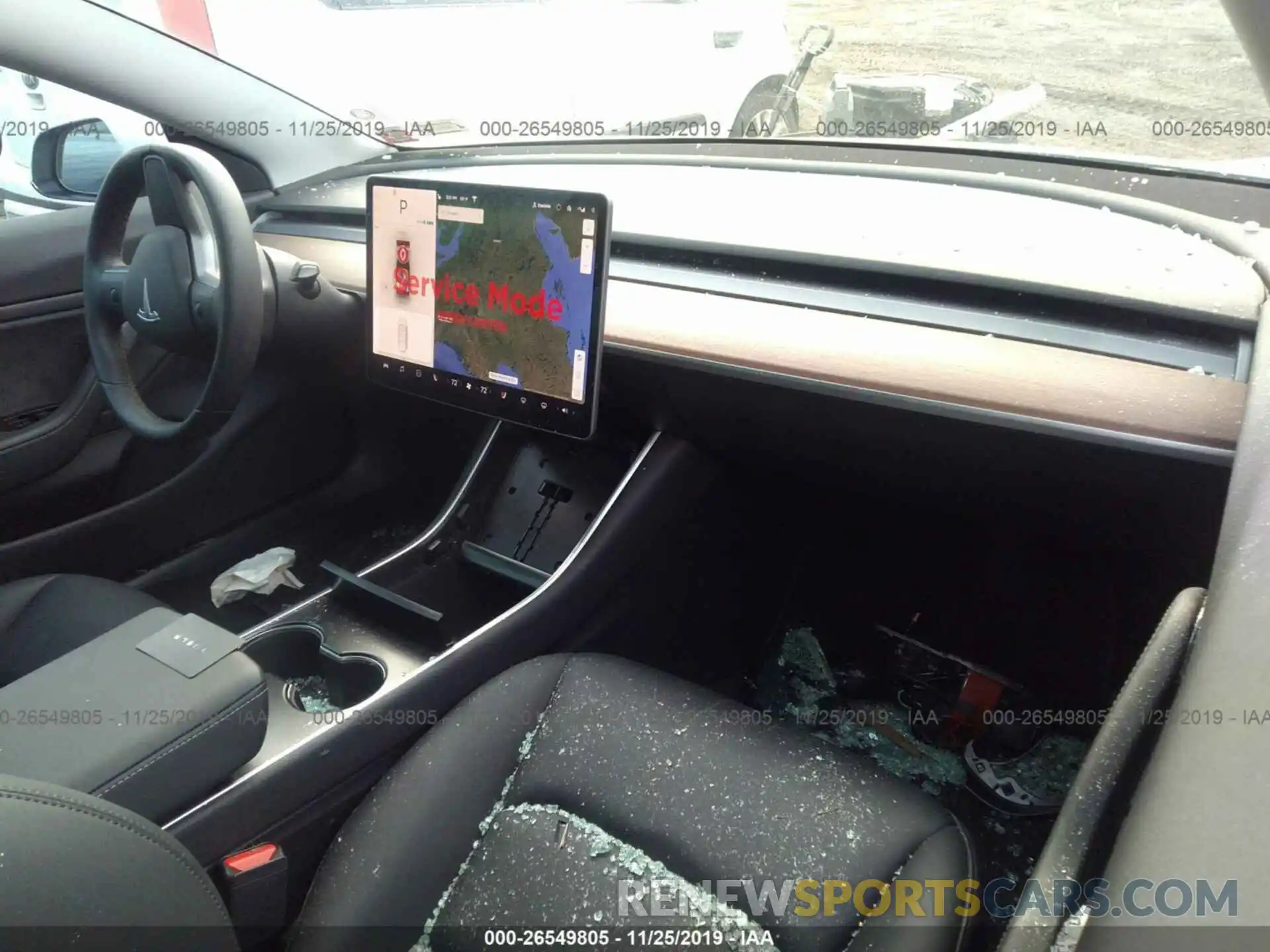 5 Photograph of a damaged car 5YJ3E1EB2KF231419 TESLA MODEL 3 2019