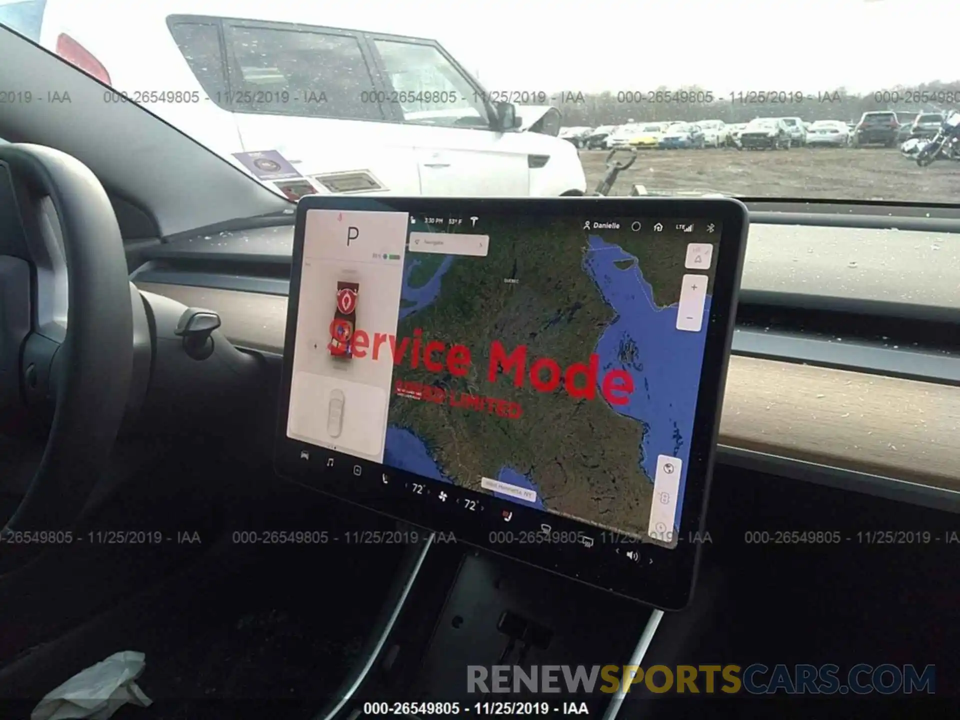 7 Photograph of a damaged car 5YJ3E1EB2KF231419 TESLA MODEL 3 2019