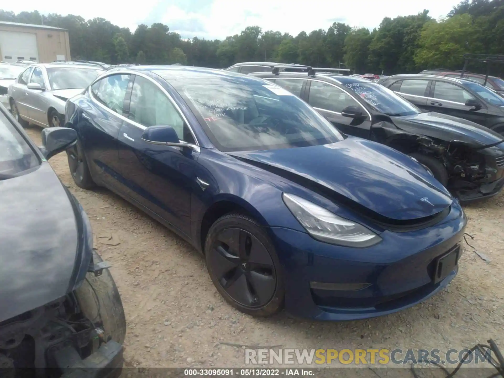 1 Фотография поврежденного автомобиля 5YJ3E1EB2KF359482 TESLA MODEL 3 2019