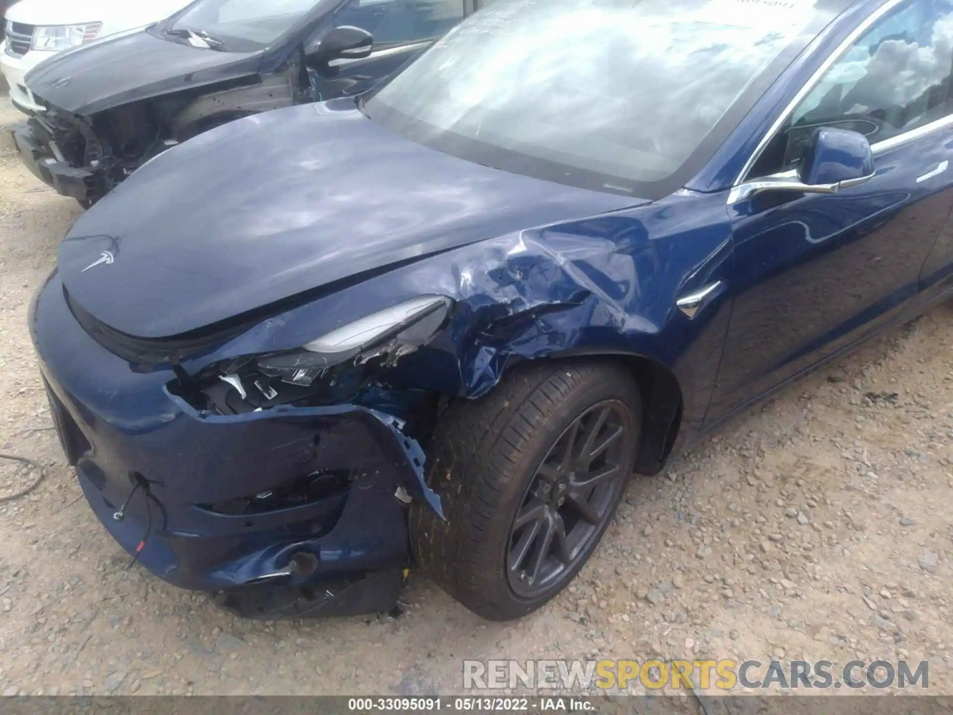 6 Photograph of a damaged car 5YJ3E1EB2KF359482 TESLA MODEL 3 2019