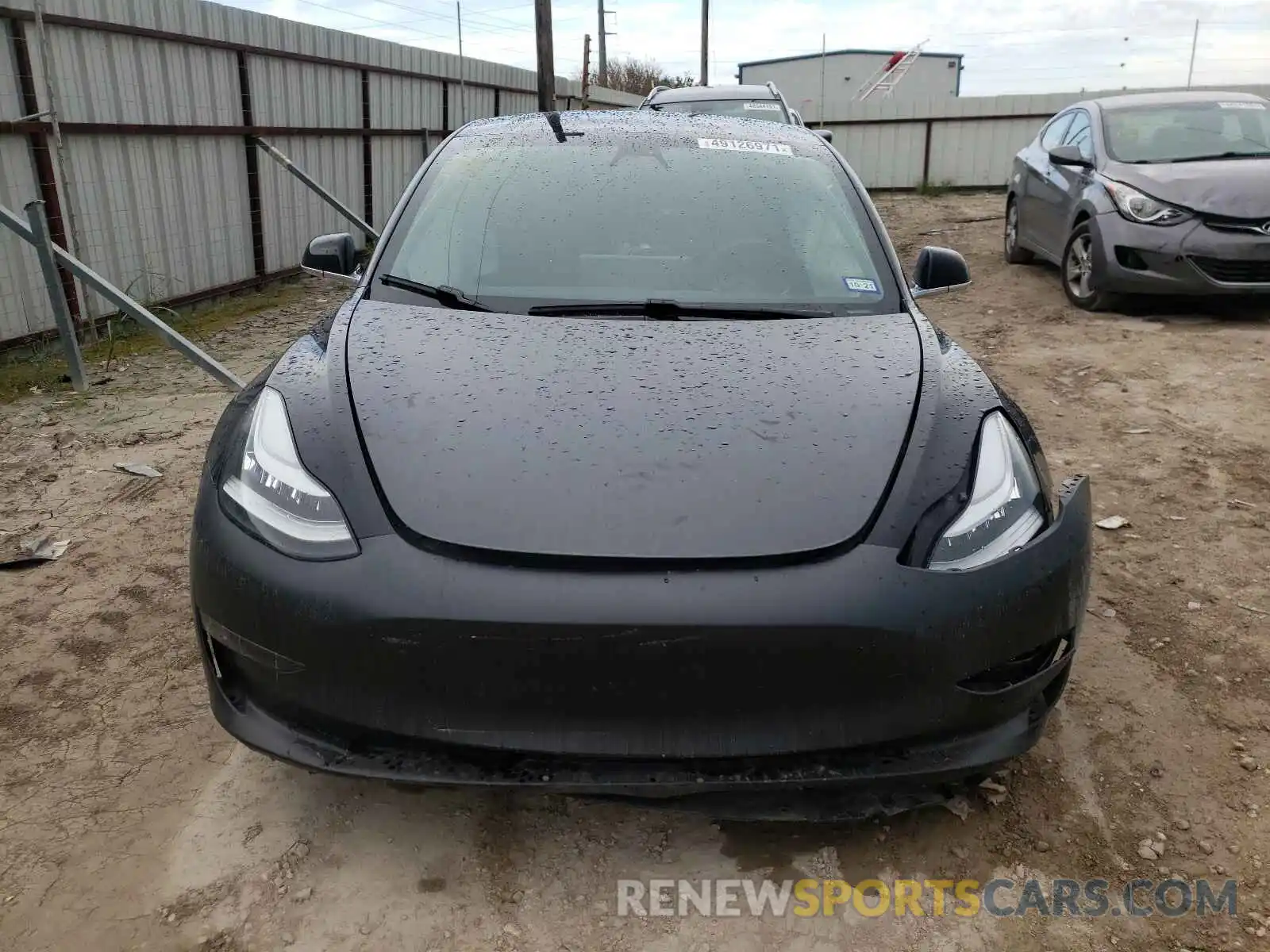 7 Photograph of a damaged car 5YJ3E1EB2KF384334 TESLA MODEL 3 2019