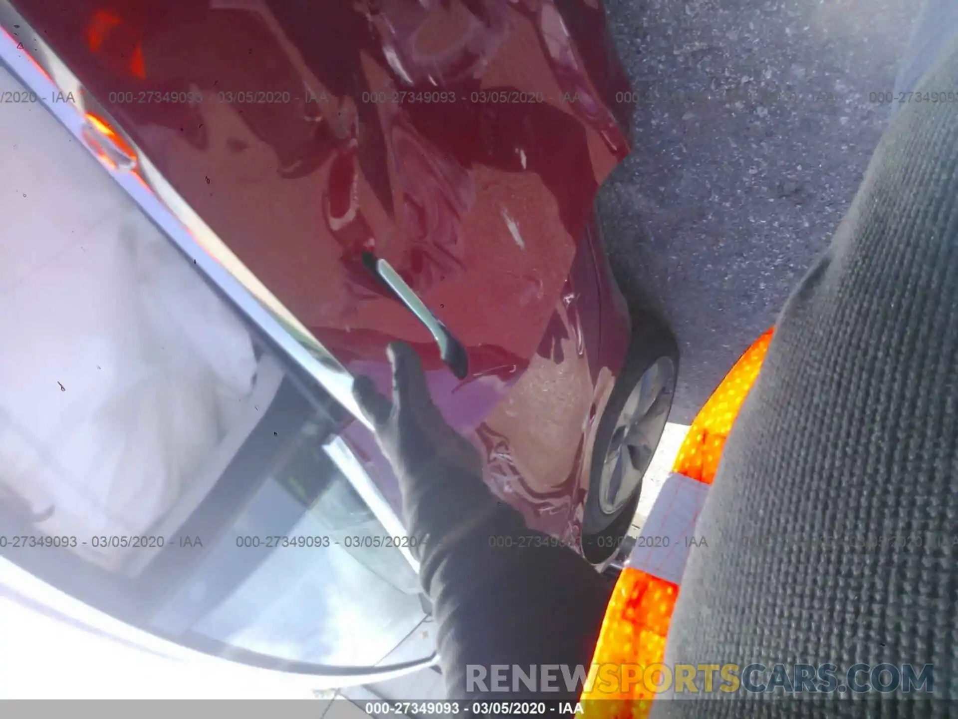 2 Photograph of a damaged car 5YJ3E1EB2KF387203 TESLA MODEL 3 2019