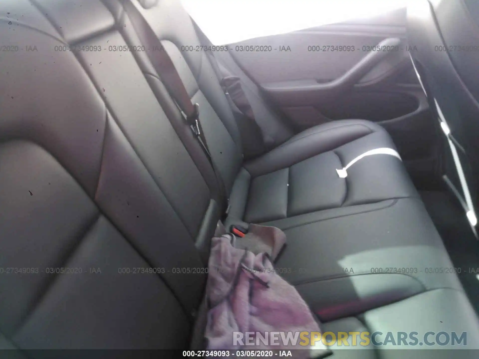 8 Photograph of a damaged car 5YJ3E1EB2KF387203 TESLA MODEL 3 2019