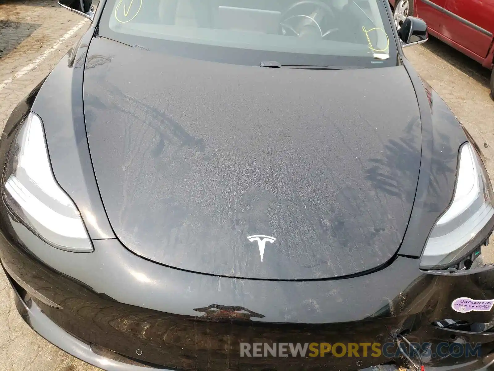 7 Photograph of a damaged car 5YJ3E1EB2KF413461 TESLA MODEL 3 2019