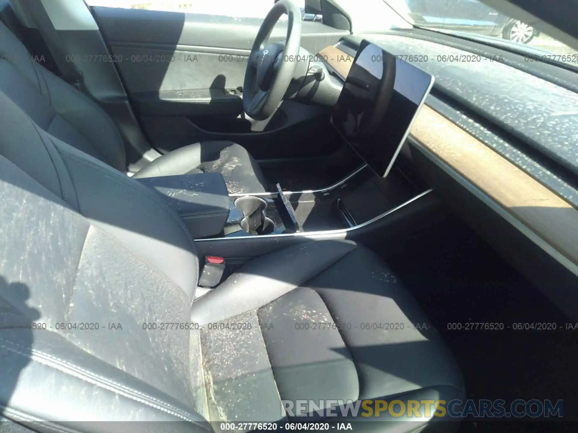 5 Photograph of a damaged car 5YJ3E1EB2KF418062 TESLA MODEL 3 2019