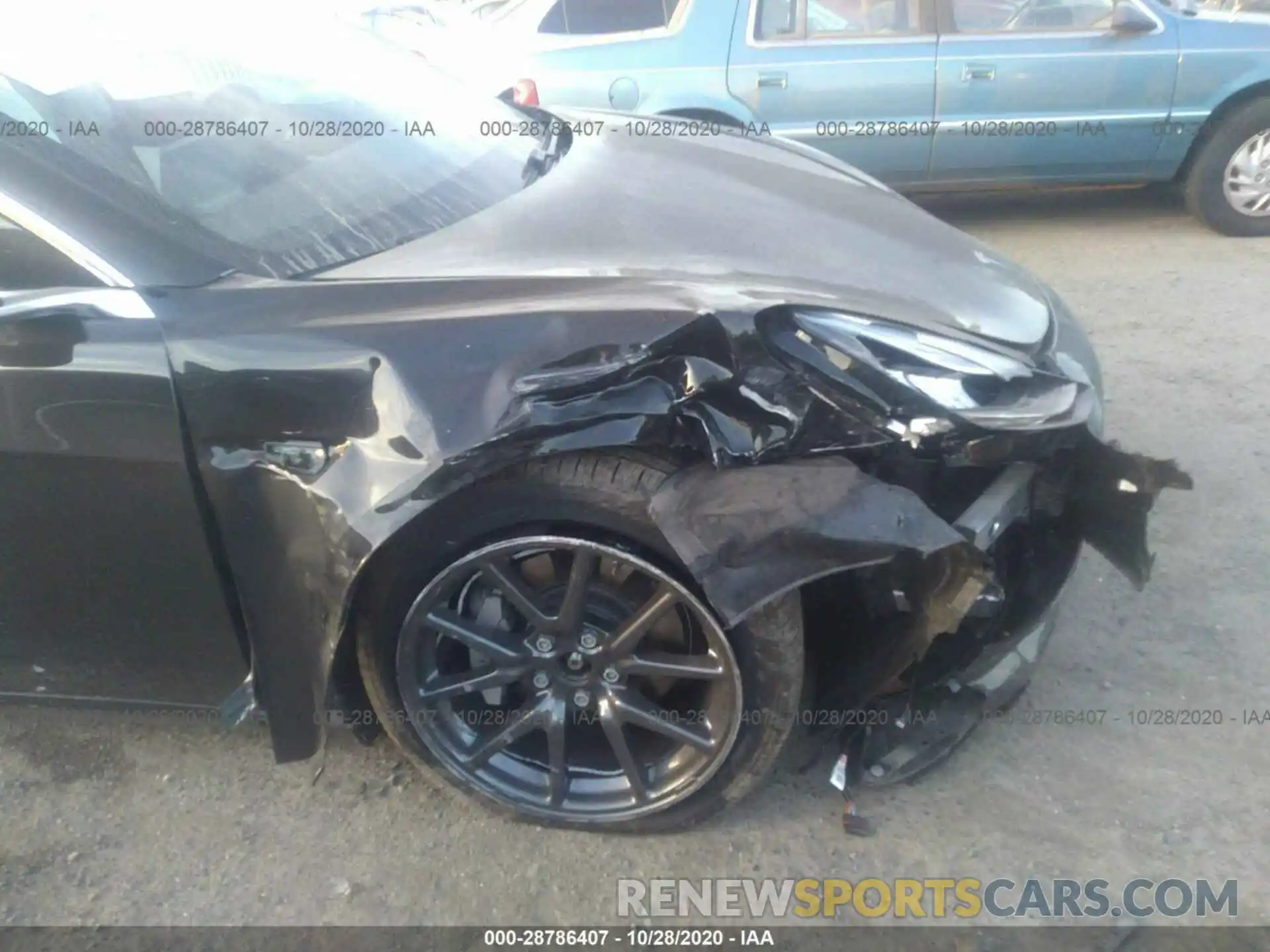 6 Photograph of a damaged car 5YJ3E1EB2KF421401 TESLA MODEL 3 2019