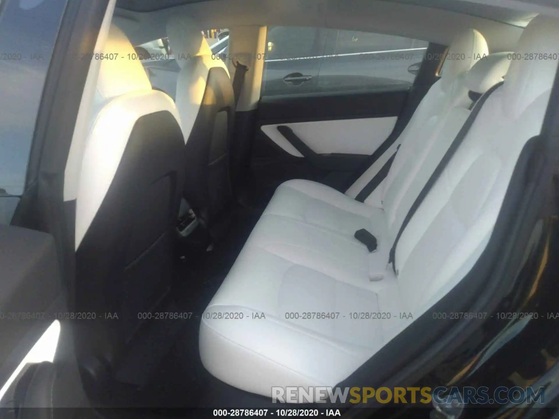 8 Photograph of a damaged car 5YJ3E1EB2KF421401 TESLA MODEL 3 2019