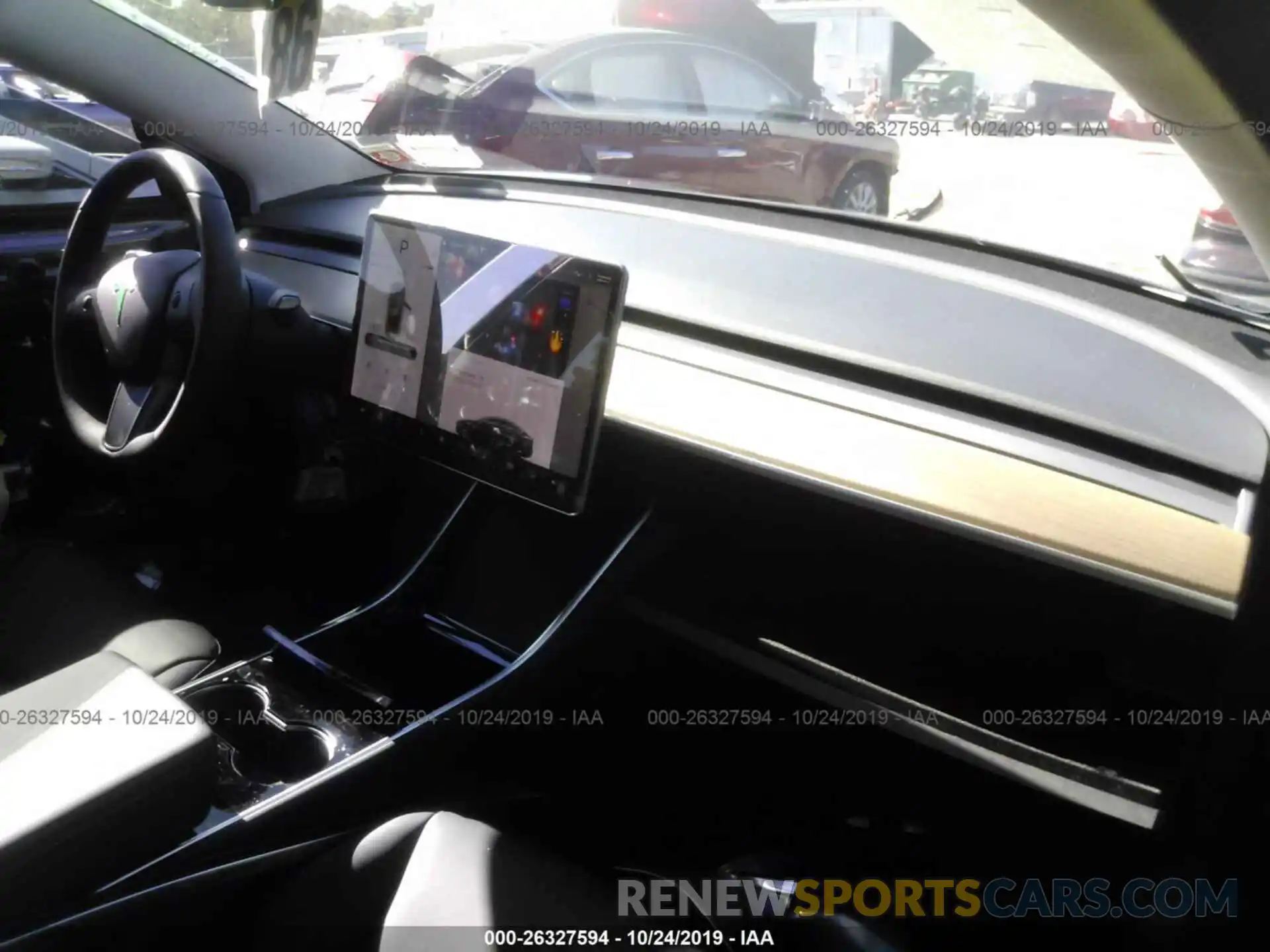 5 Photograph of a damaged car 5YJ3E1EB2KF432706 TESLA MODEL 3 2019