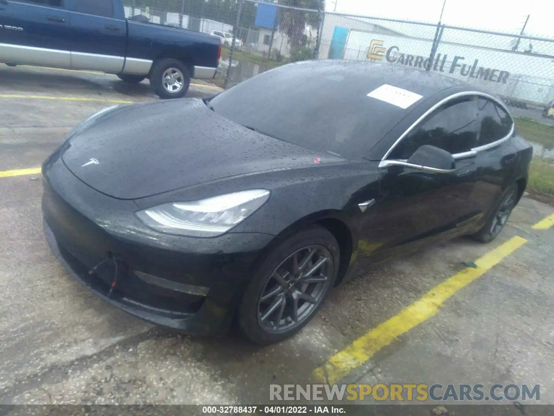 6 Photograph of a damaged car 5YJ3E1EB2KF437257 TESLA MODEL 3 2019