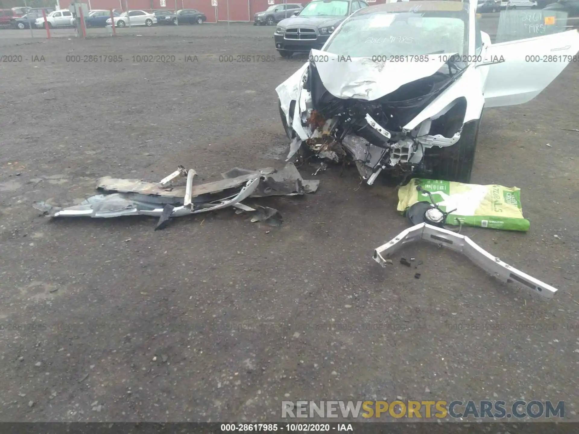 11 Photograph of a damaged car 5YJ3E1EB2KF437422 TESLA MODEL 3 2019