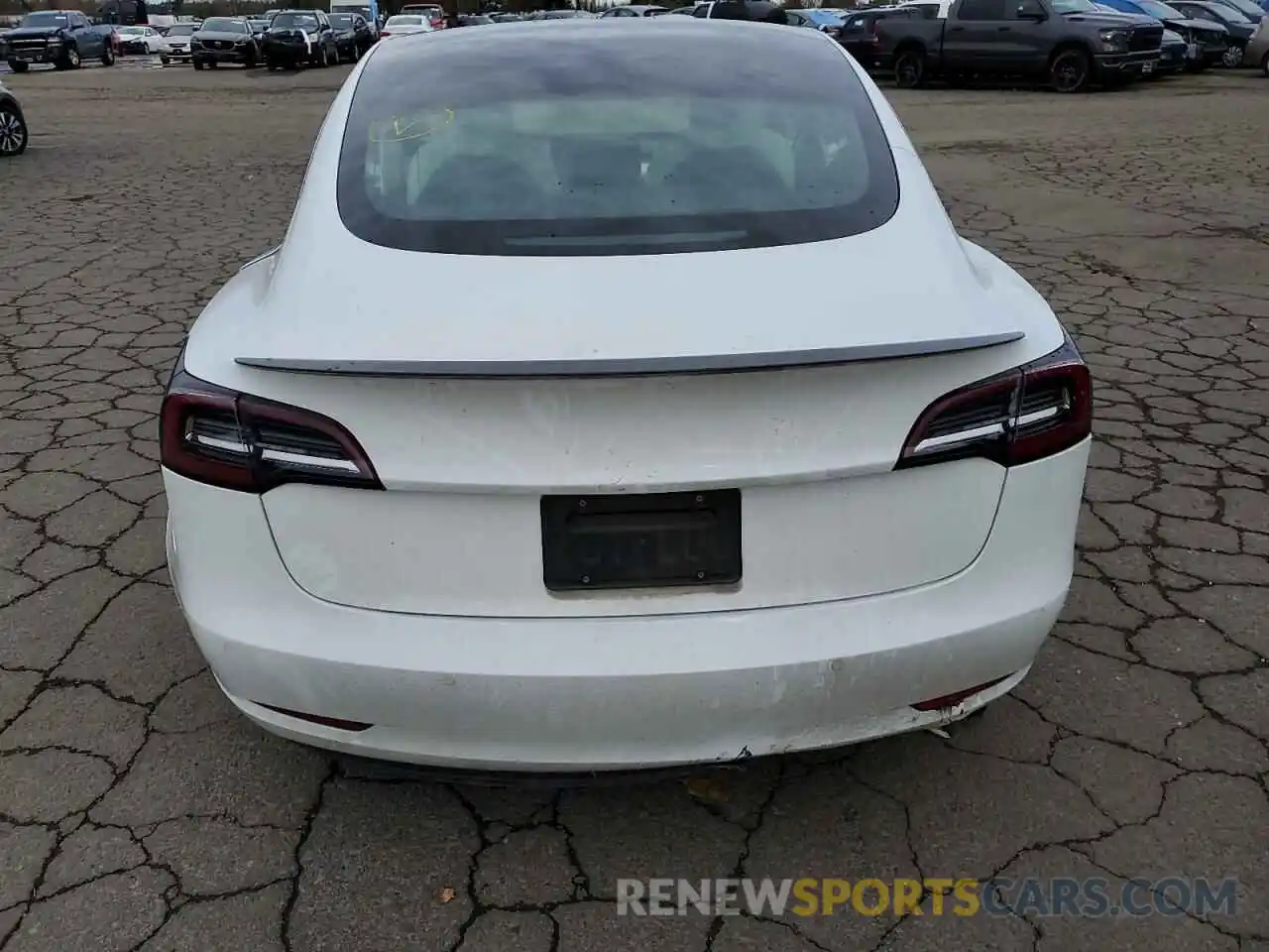 6 Photograph of a damaged car 5YJ3E1EB2KF440367 TESLA MODEL 3 2019