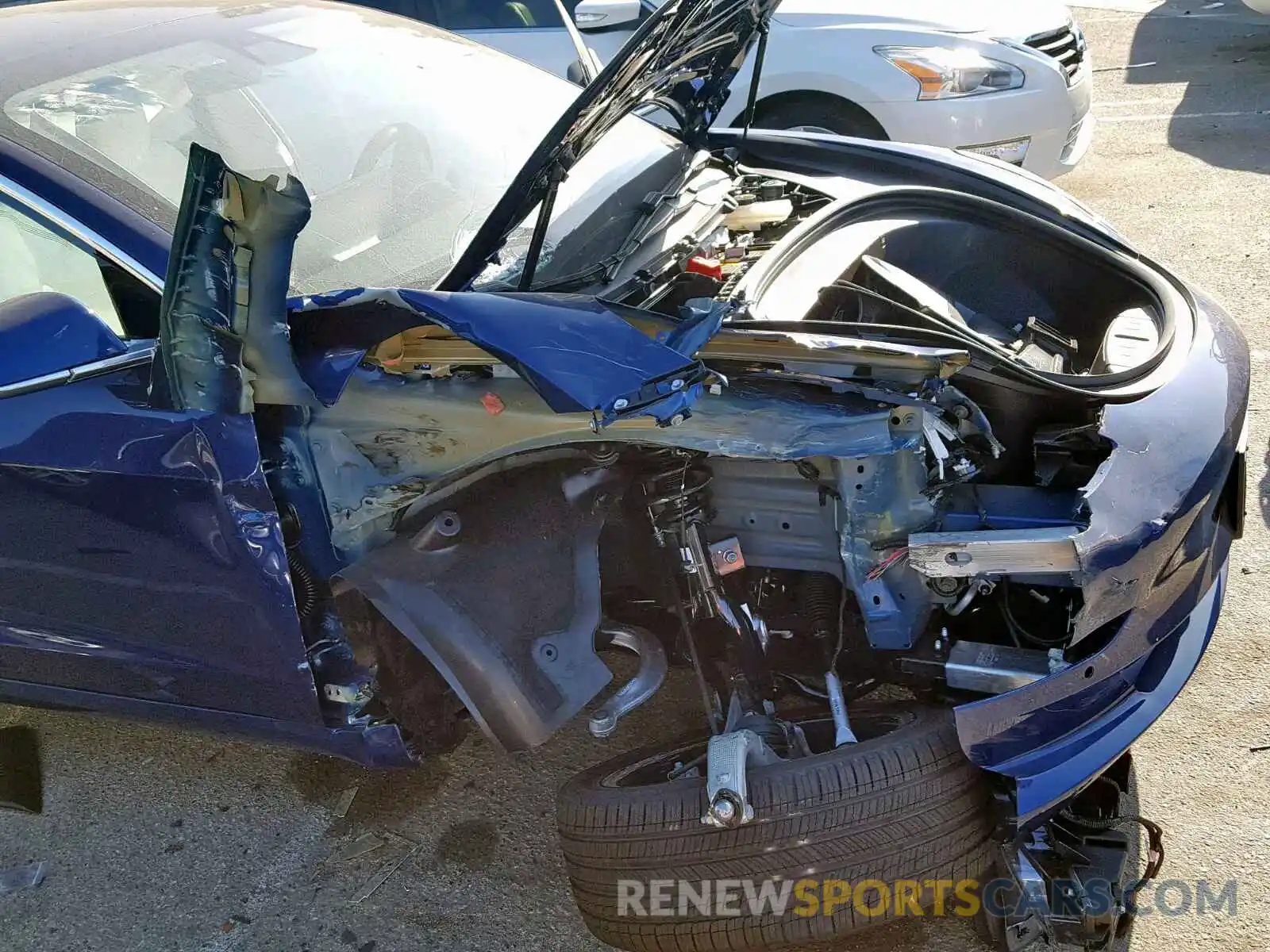 9 Photograph of a damaged car 5YJ3E1EB2KF450560 TESLA MODEL 3 2019